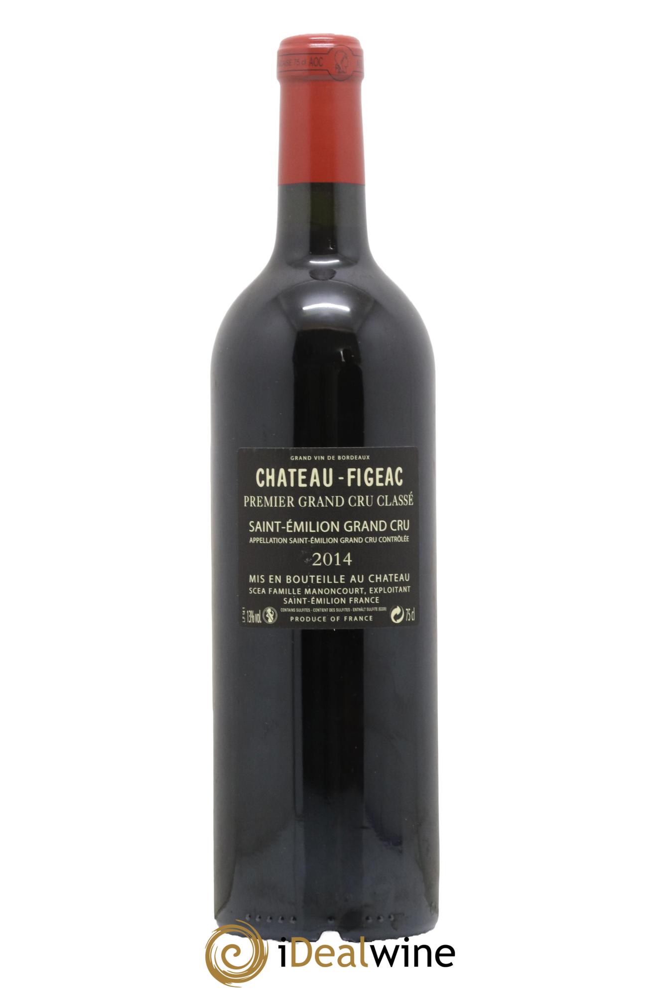 Château Figeac 1er Grand Cru Classé A 2014 - Lotto di 1 bottiglia - 1