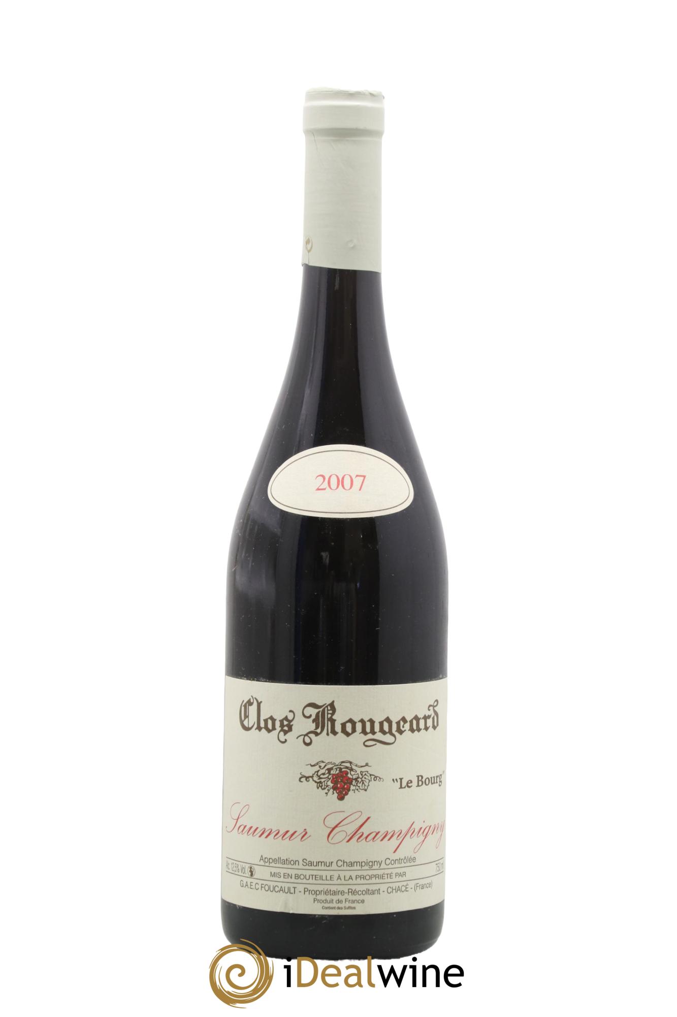 Saumur-Champigny Le Bourg Clos Rougeard 2007 - Lot of 1 bottle - 0