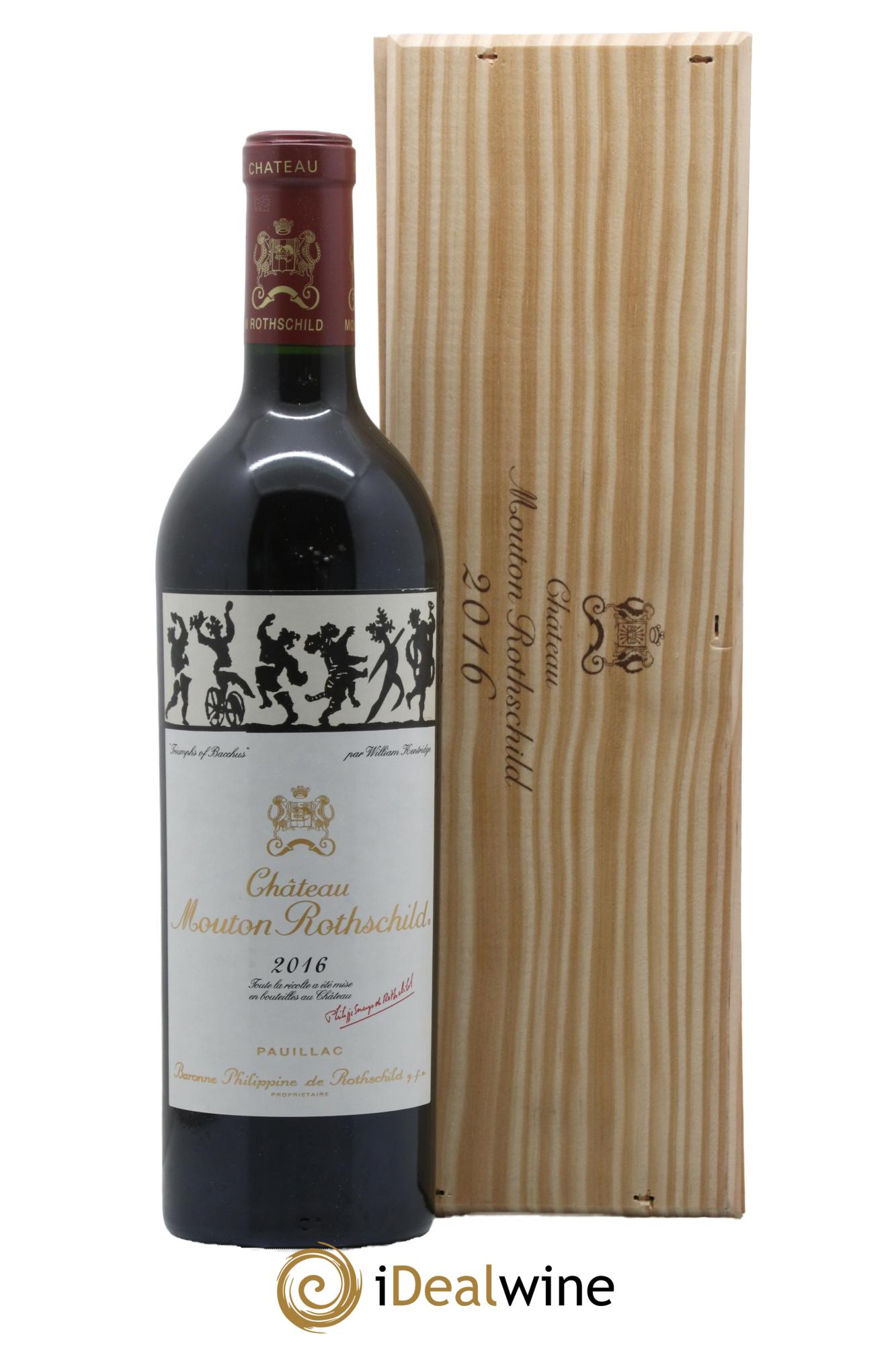 Château Mouton Rothschild 1er Grand Cru Classé 2016 - Posten von 1 Flasche - 1