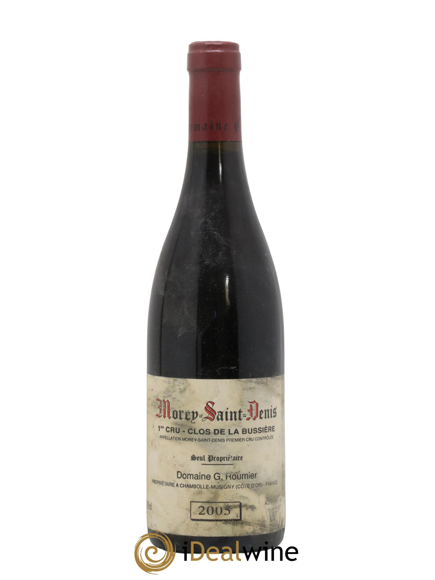 Morey Saint-Denis 1er Cru Clos de la Bussière Georges Roumier (Domaine) 2005 - Lot de 1 bouteille - 0