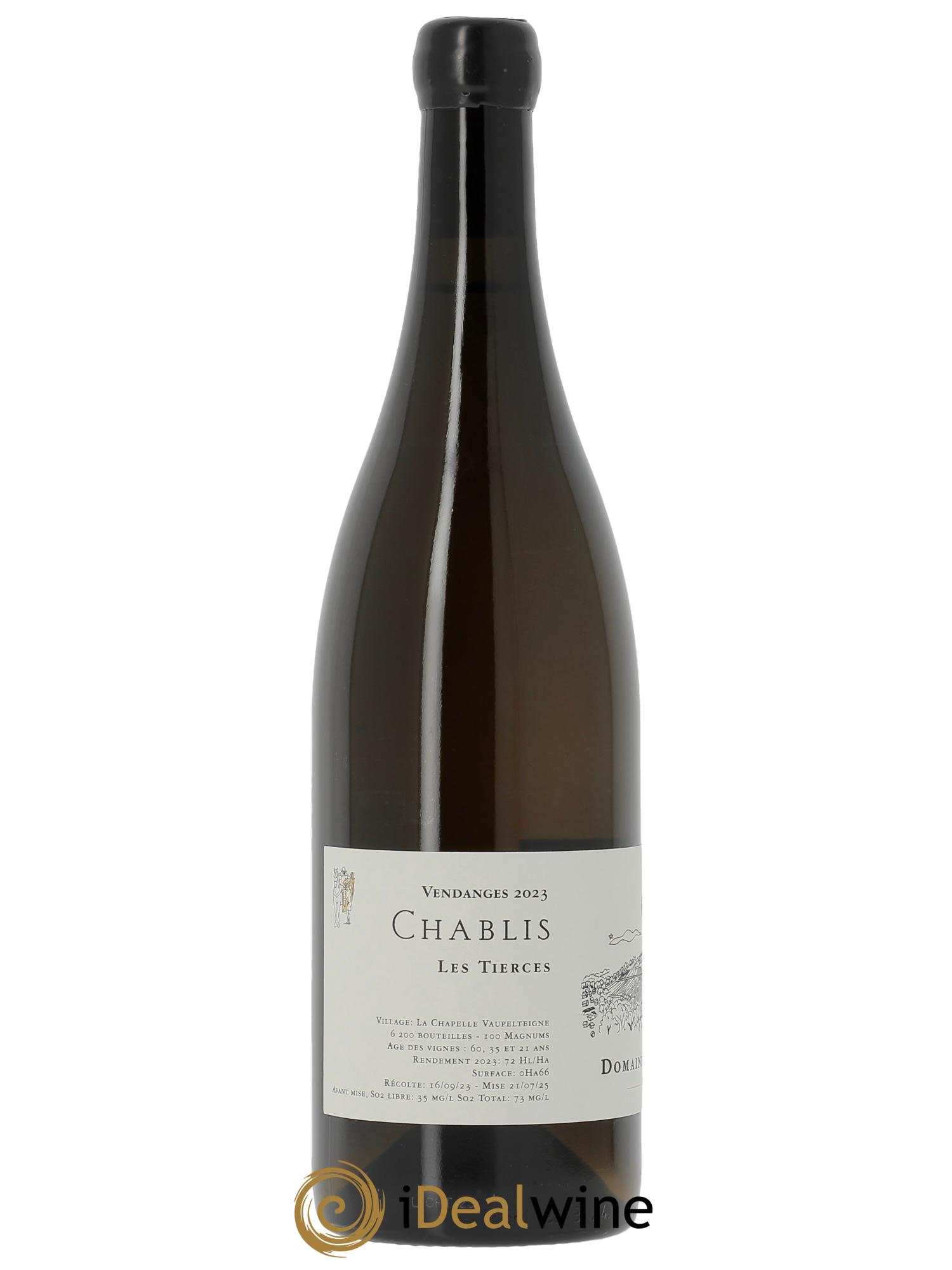 Chablis Les Tierces Jean Dauvissat  2023 - Posten von 1 Flasche - 1