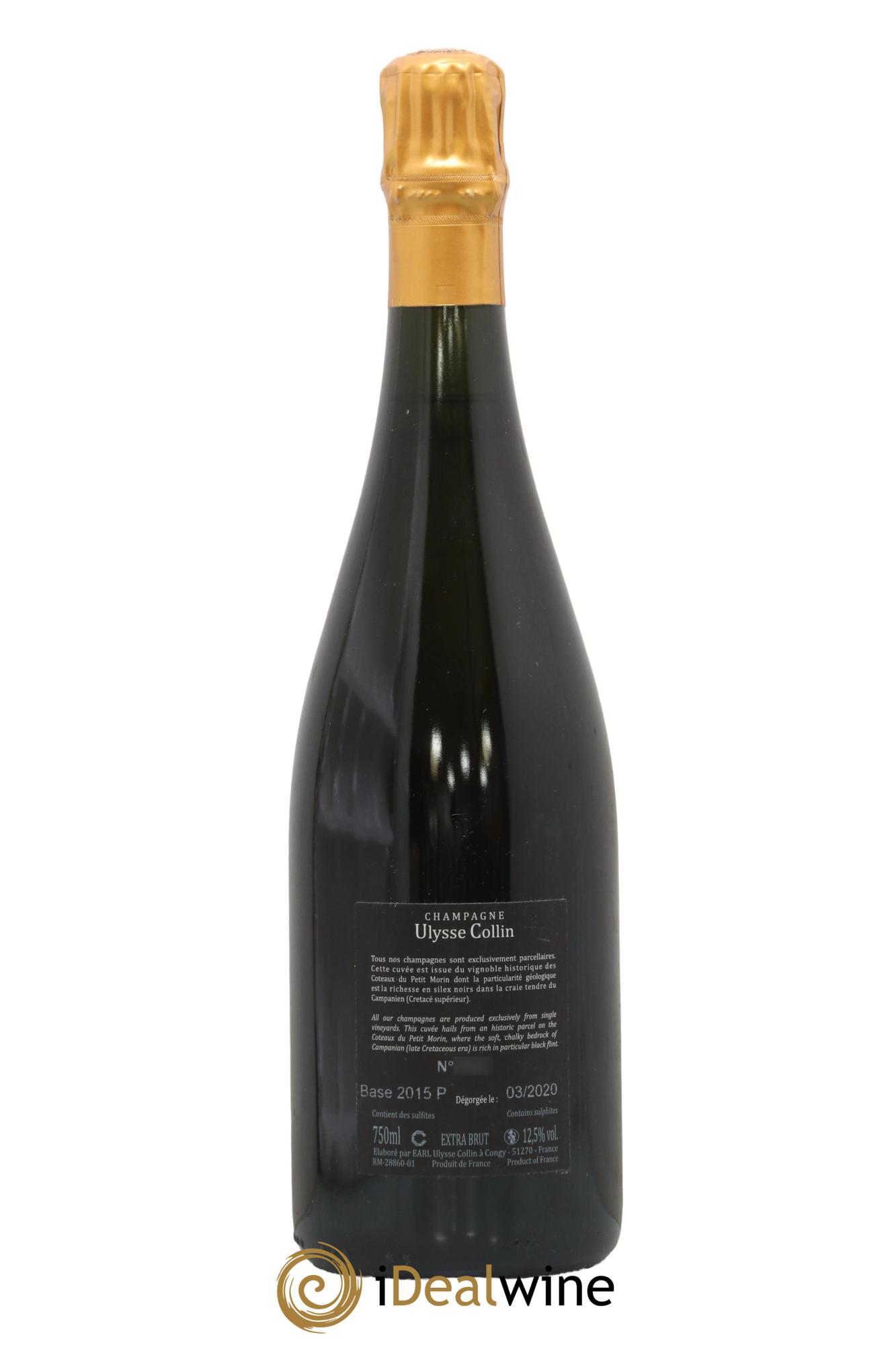 Les Pierrières Blancs de Blancs Extra-Brut Ulysse Collin - Lot of 1 bottle - 1