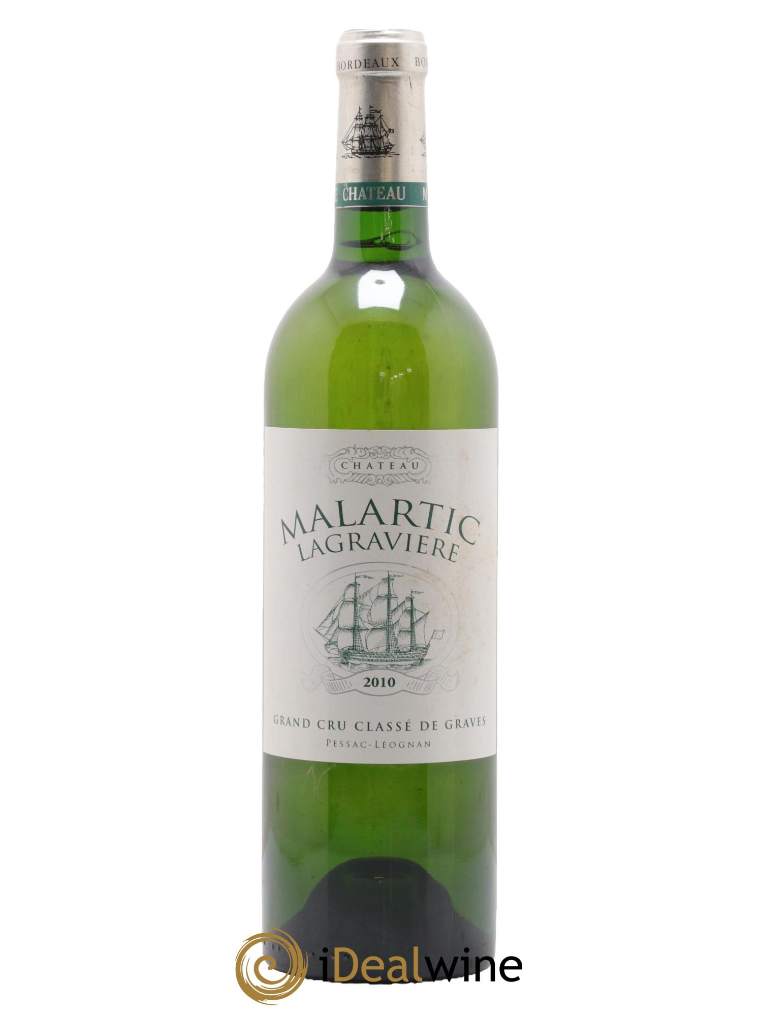 Château Malartic-Lagravière Cru Classé de Graves 2010 - Lot de 1 bouteille - 0