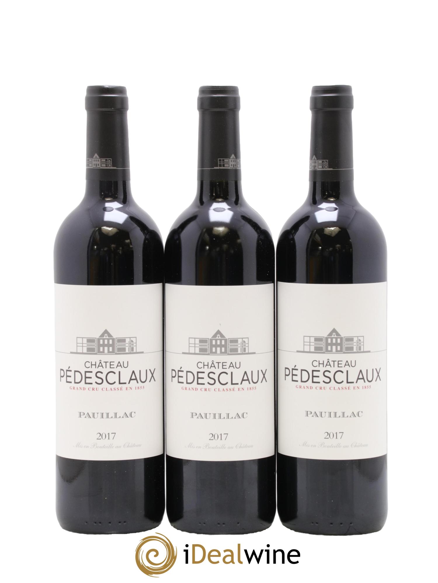 Château Pedesclaux 5ème Grand Cru Classé 2017 - Lot of 3 bottles - 0