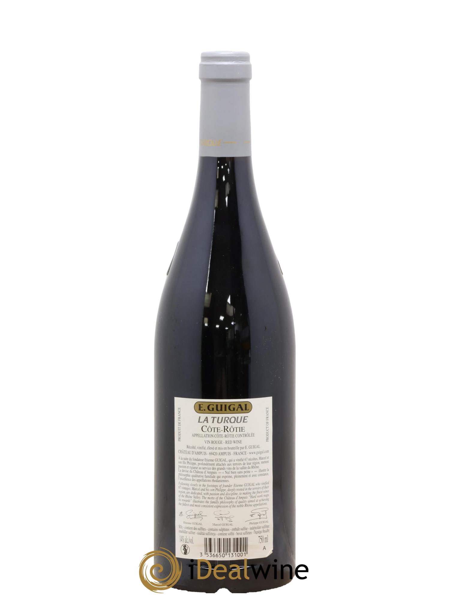 Côte-Rôtie La Turque Guigal 2015 - Lot de 1 bouteille - 1