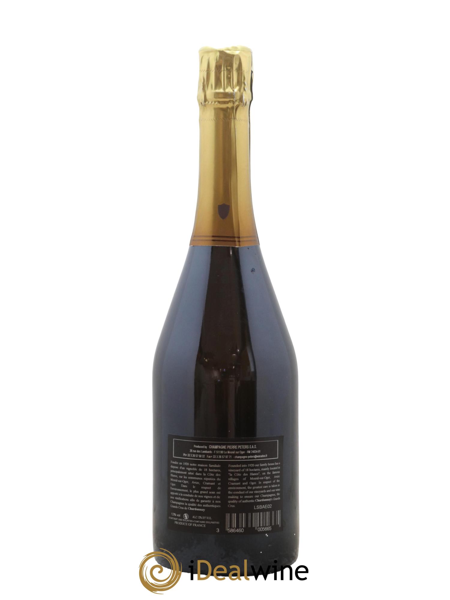 Cuvée Spéciale les Chétillons Blanc de Blancs Brut Pierre Péters  2004 - Lot de 1 bouteille - 1