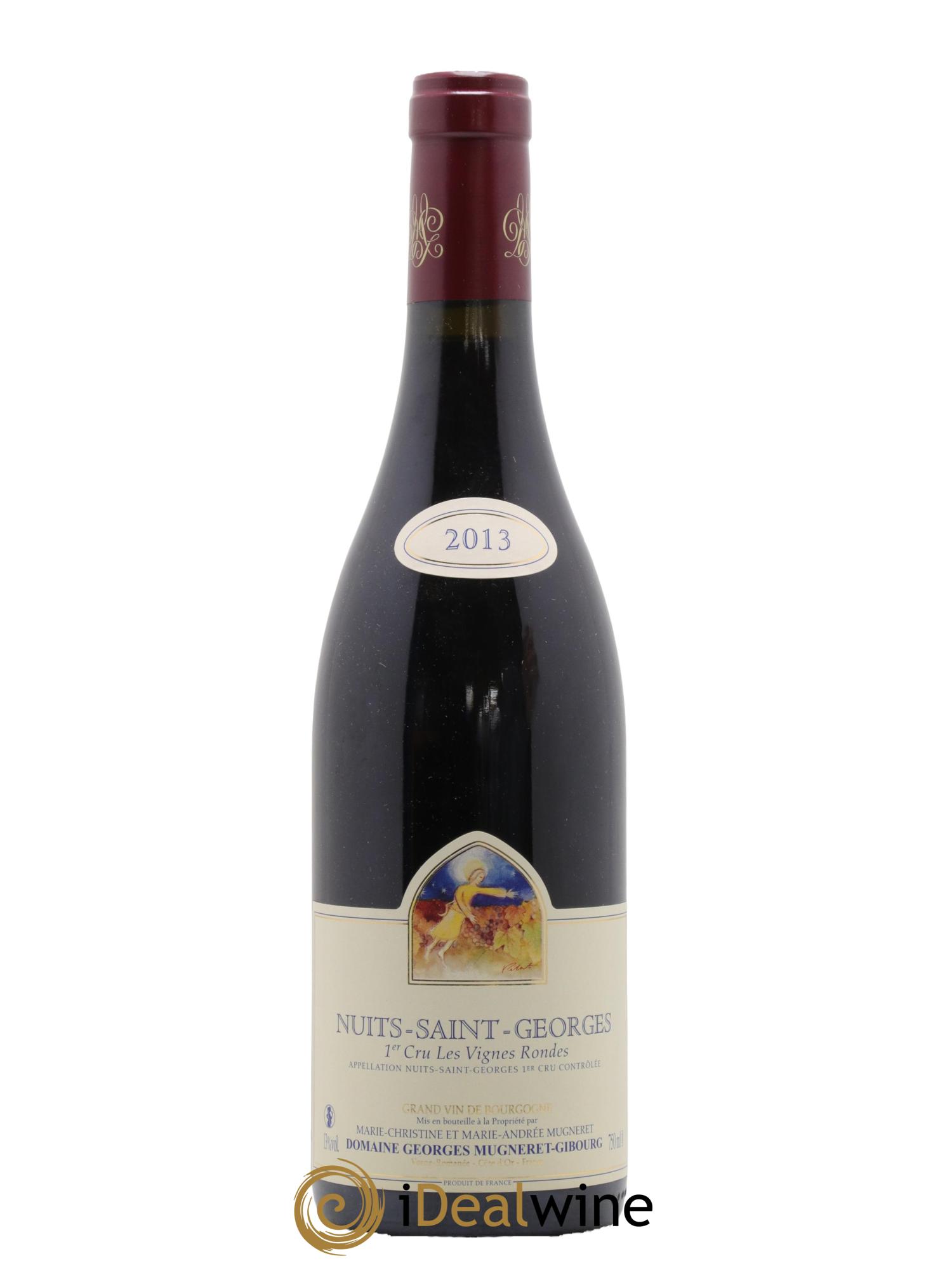 Nuits-Saint-Georges 1er Cru Les Vignes Rondes Mugneret-Gibourg (Domaine) 2013 - Lot de 1 bouteille - 0
