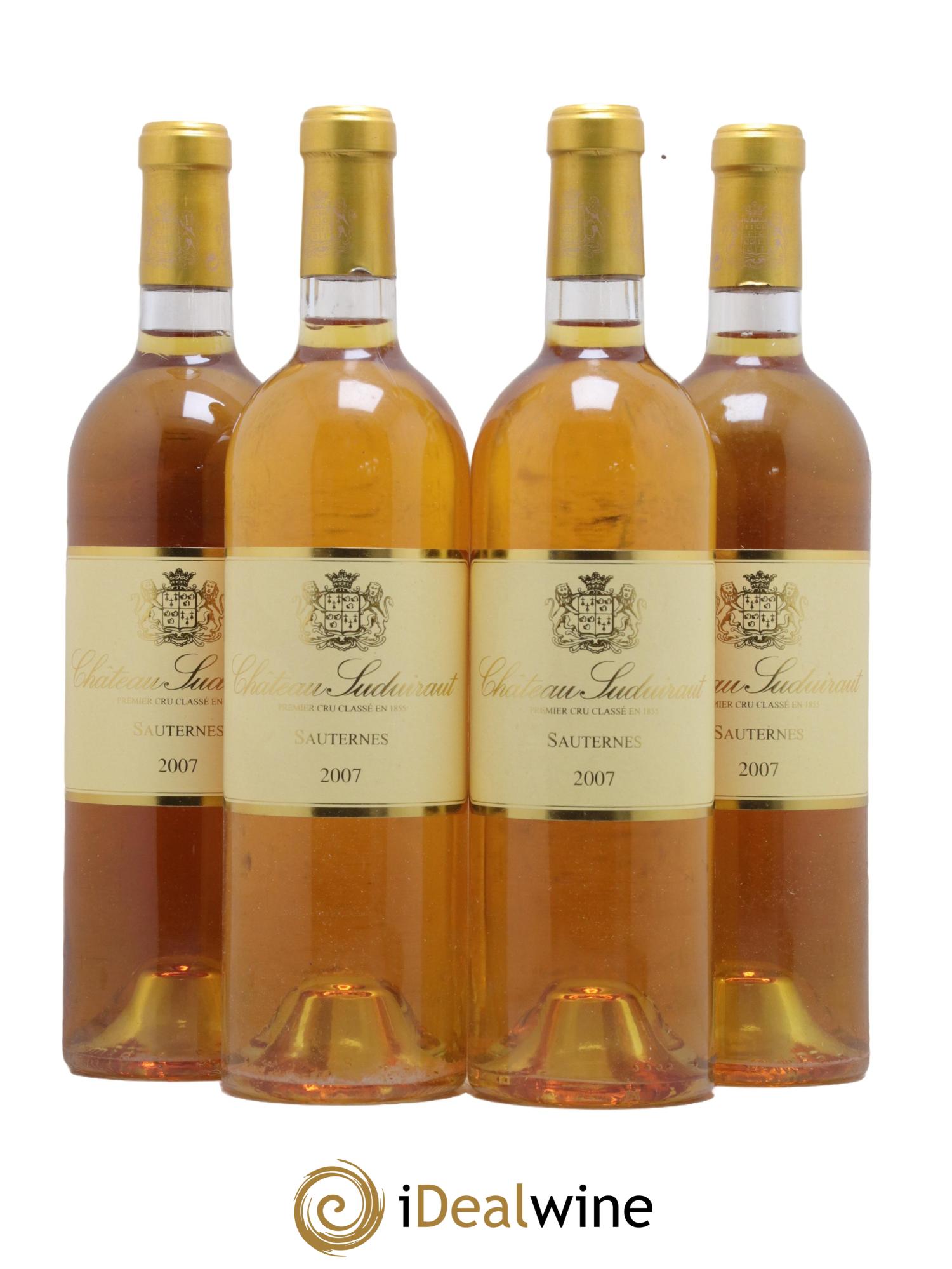 Château Suduiraut 1er Grand Cru Classé 2007 - Lotto di 4 bottiglie - 0
