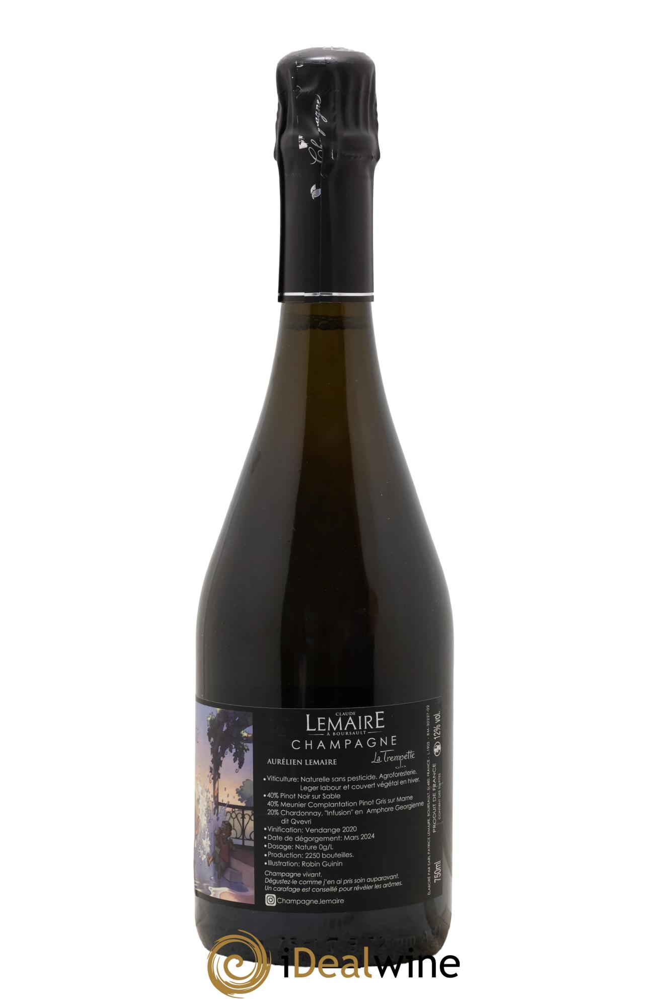 La Trempette Aurélien Lemaire 2020 - Posten von 1 Flasche - 1
