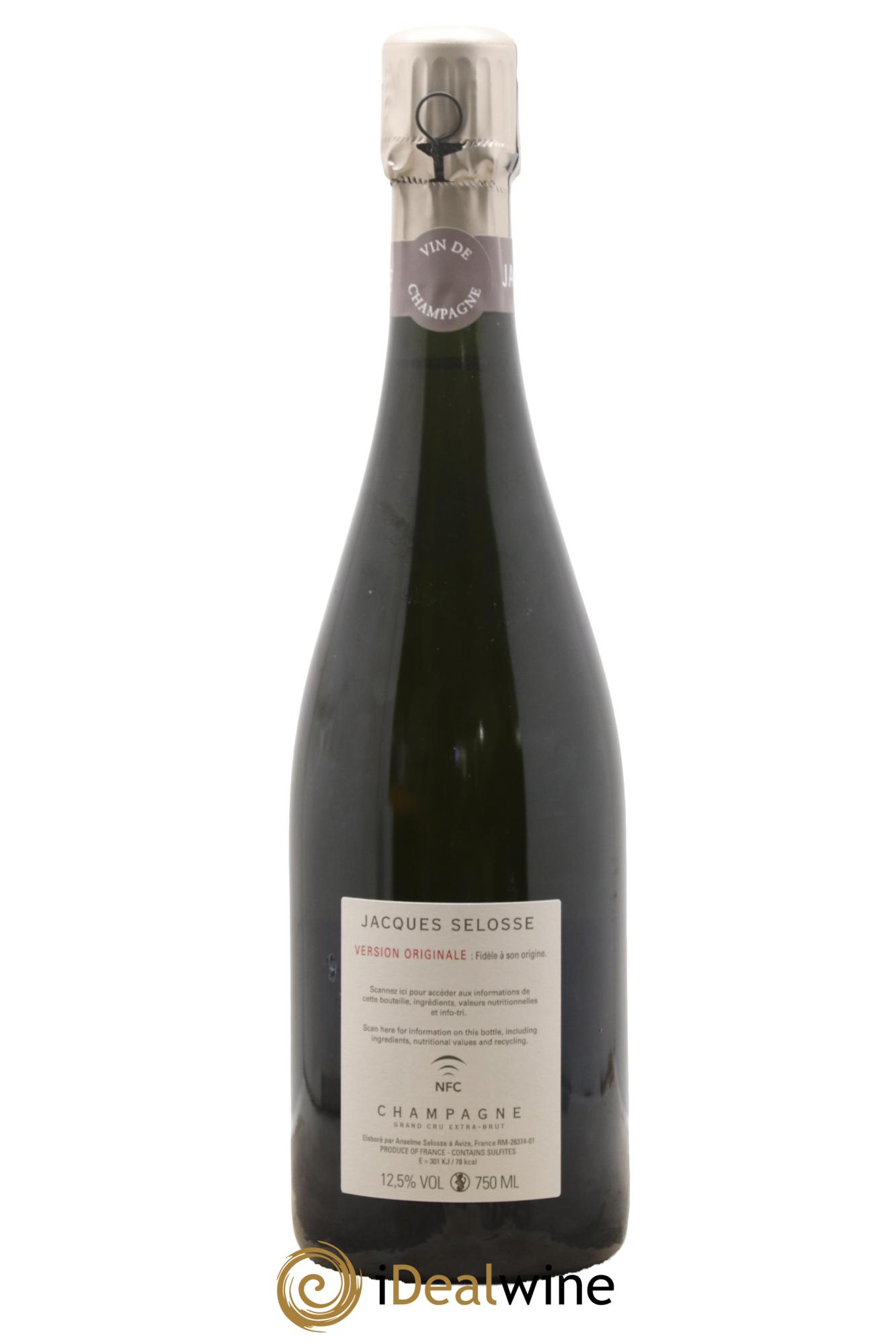 Version Originale Jacques Selosse - Lot de 1 bouteille - 1