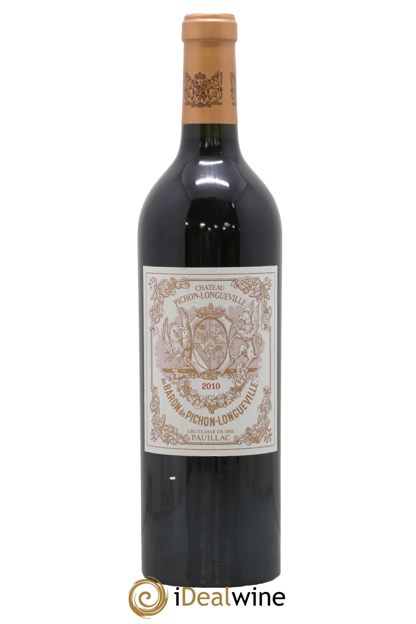 Pichon Longueville Baron 2ème Grand Cru Classé 2010 - Lot of 1 bottle - 0