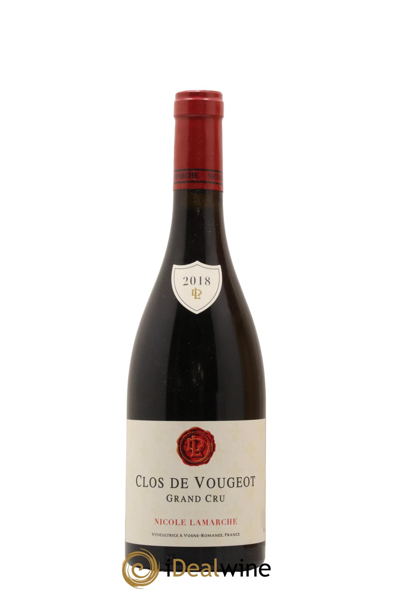 Clos de Vougeot Grand Cru Lamarche (Domaine) 2018 - Lot de 1 bouteille - 1