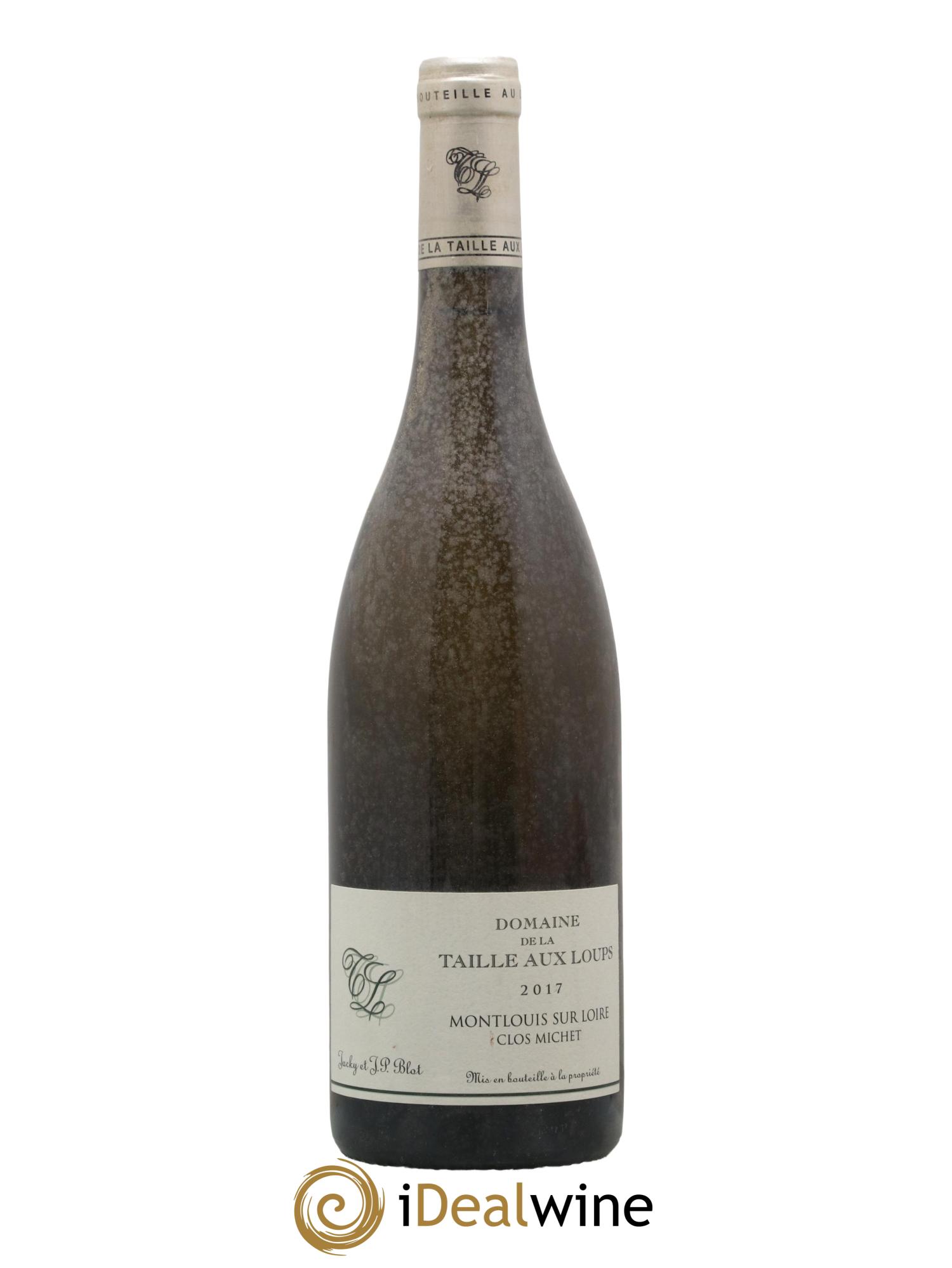 Montlouis-sur-Loire Clos Michet La Taille aux Loups - Jacky Blot 2017 - Lot de 1 bouteille - 0
