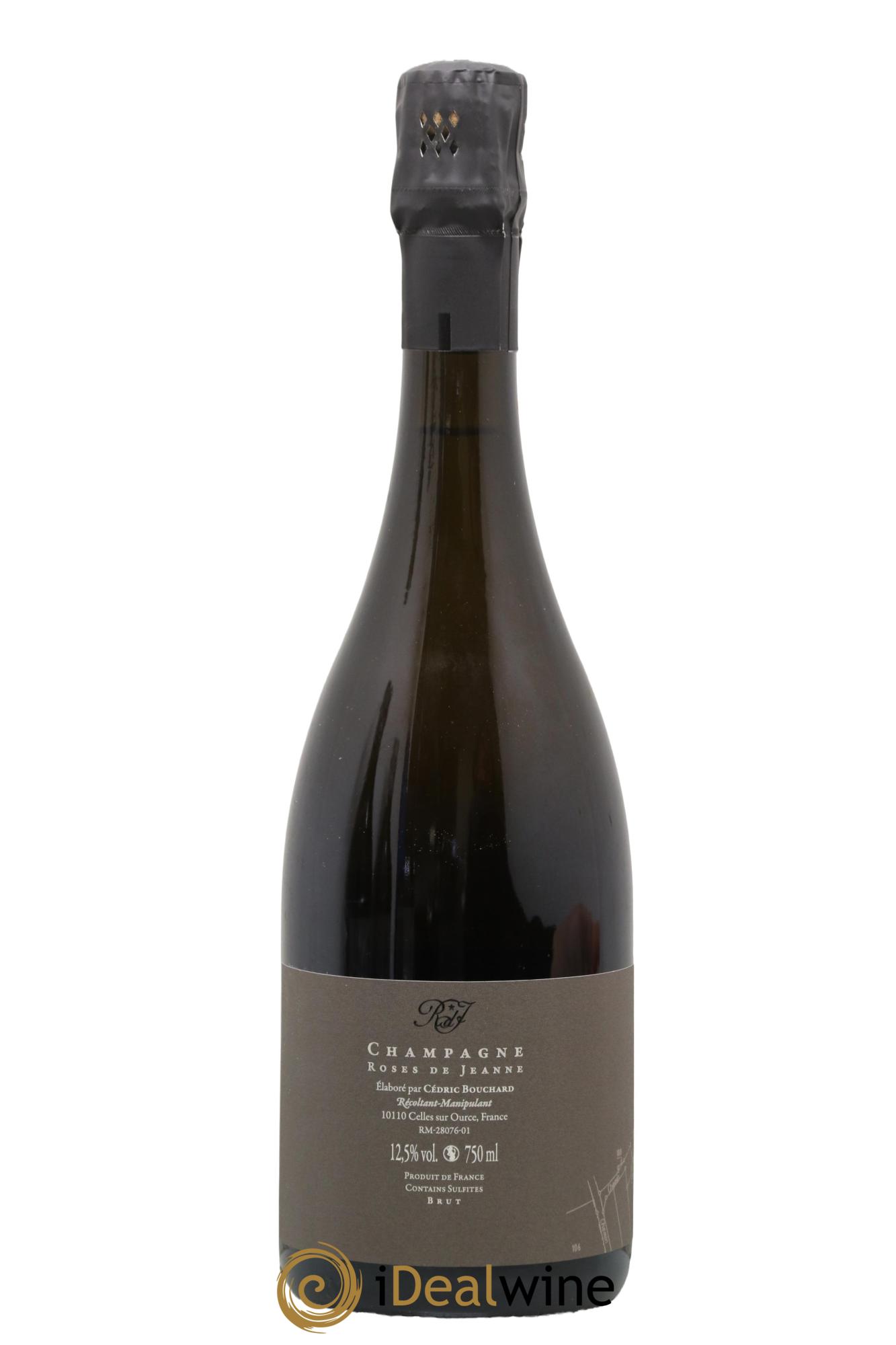 Roses de Jeanne Les Ursules Blanc de Noirs Brut Cédric Bouchard 2018 - Lot de 1 bouteille - 1