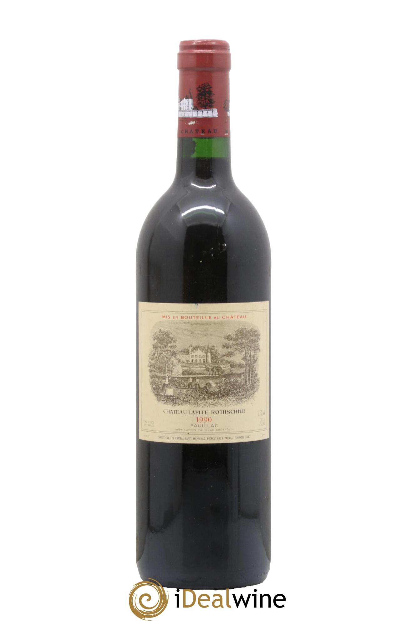 Château Lafite Rothschild 1er Grand Cru Classé 1990 - Lot de 1 bouteille - 0