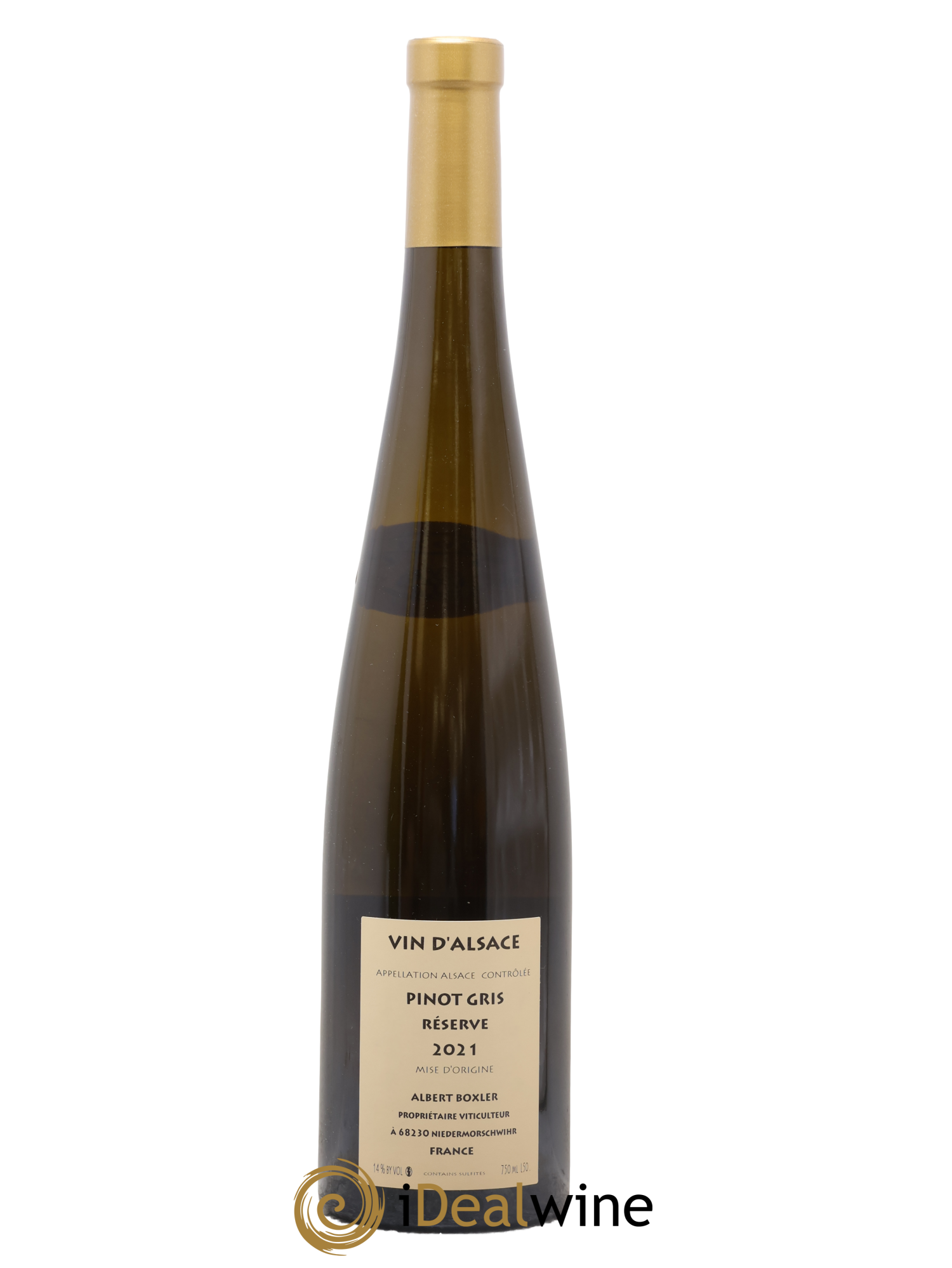 Alsace Pinot Gris Réserve Albert Boxler 2021 - Lotto di 1 bottiglia - 1