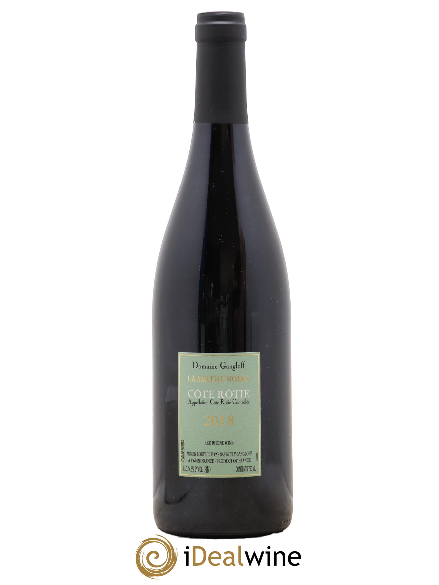 Côte-Rôtie La Sereine Noire Gangloff (Domaine)  2018 - Posten von 1 Flasche - 1