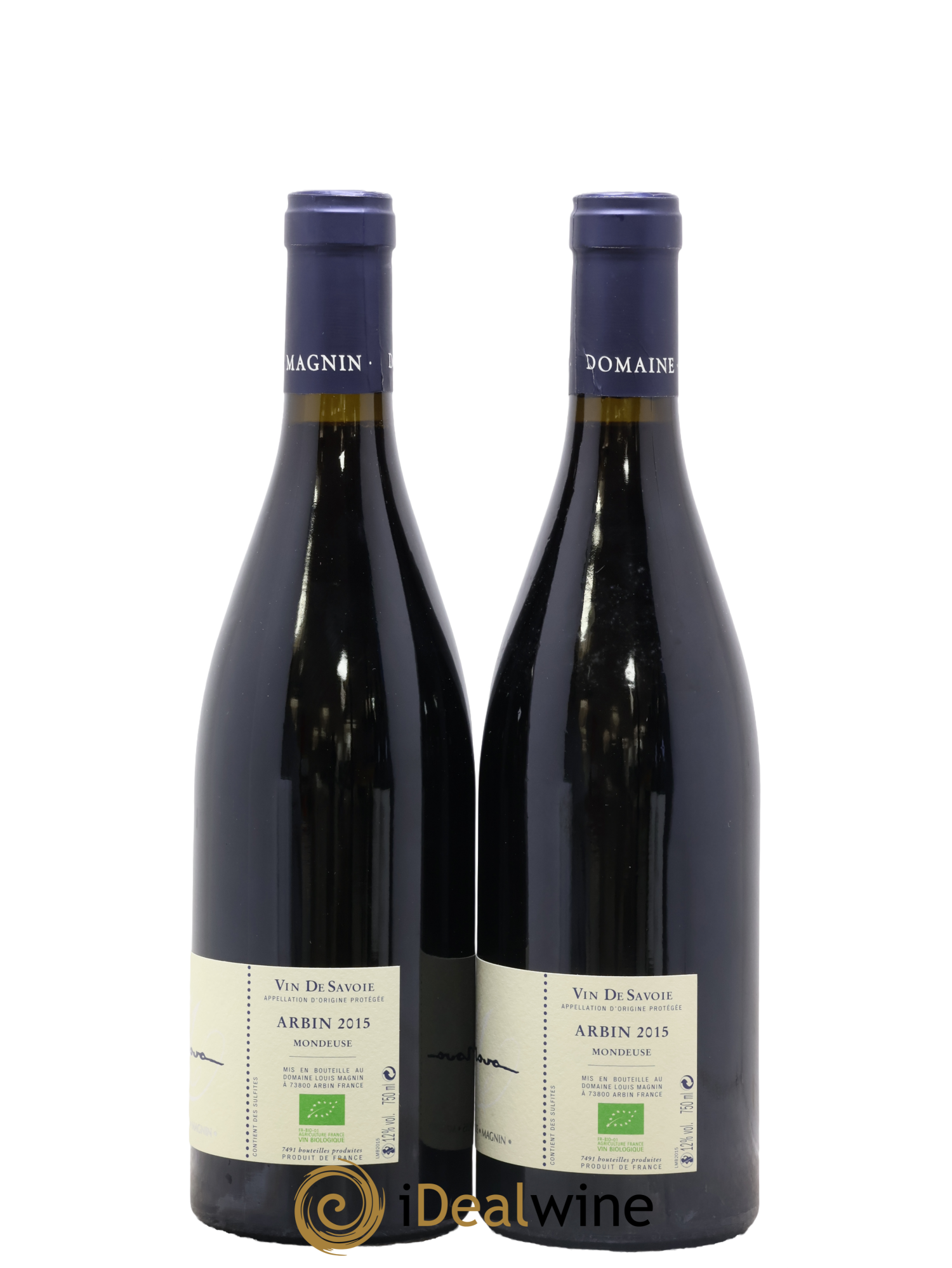 Vin de Savoie Arbin La Brova Louis Magnin 2015 - Lot de 2 bouteilles - 1