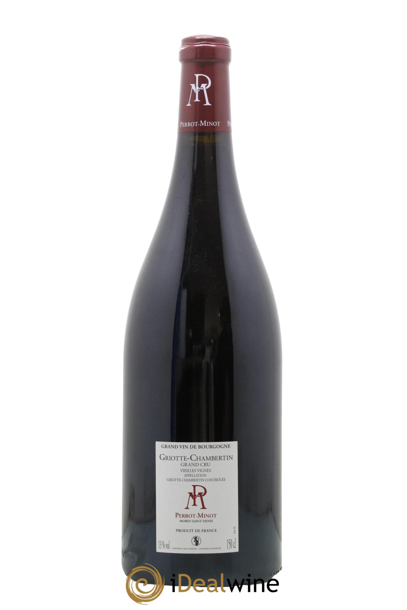 Griotte-Chambertin Grand Cru Vieilles Vignes Perrot Minot 2020 - Lot de 1 magnum - 1
