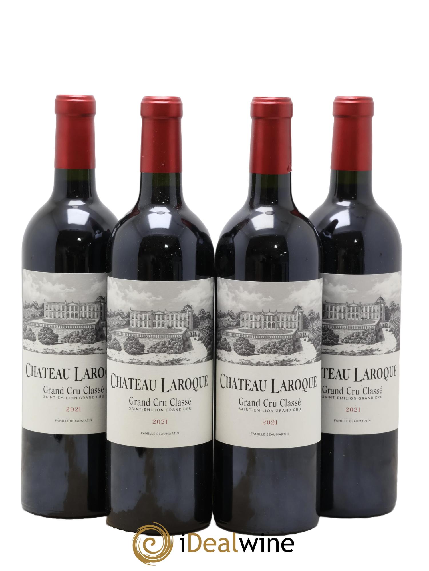 Château Laroque Grand Cru Classé 2021 - Lot of 4 bottles - 0