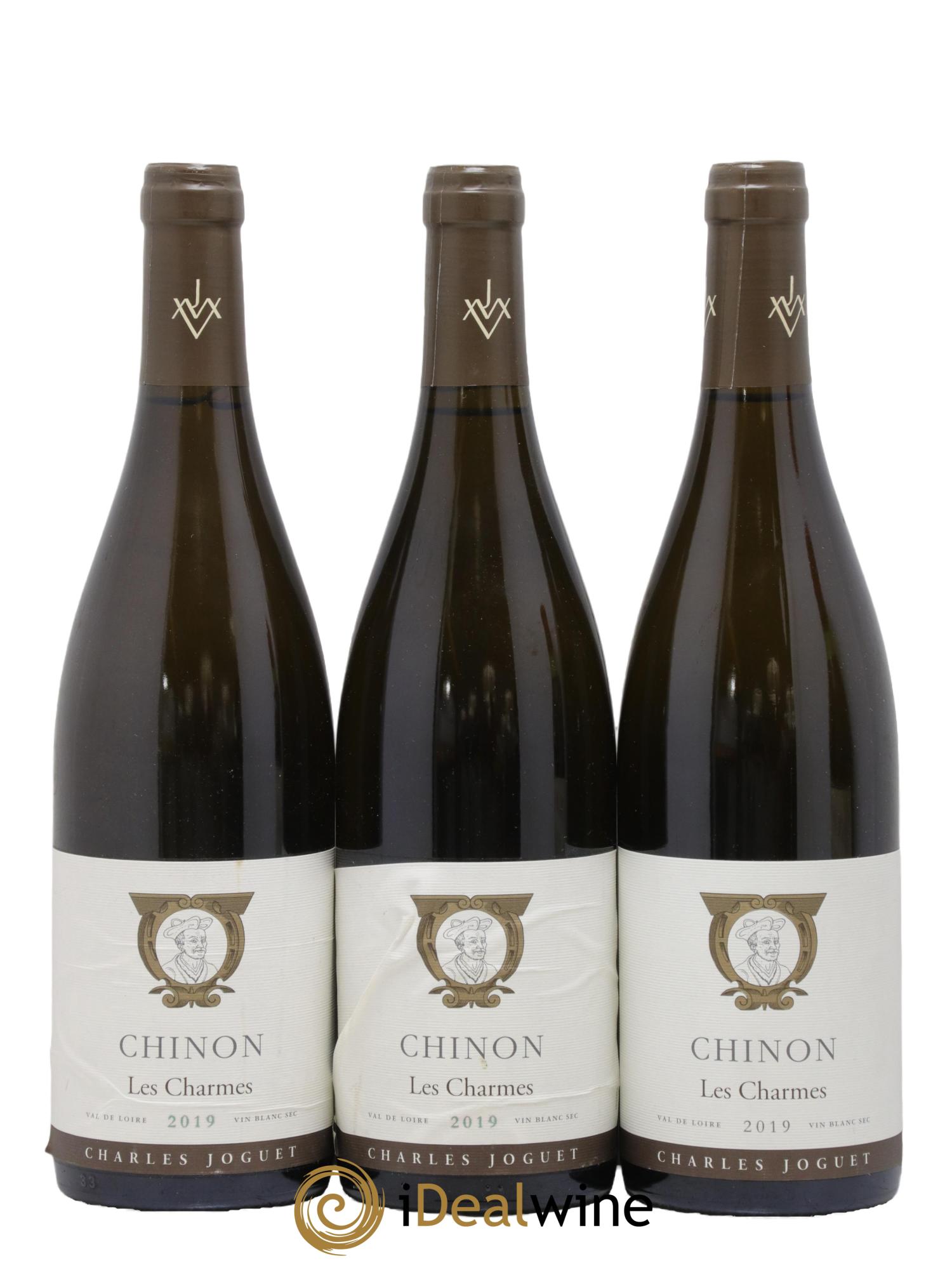Chinon Les Charmes Charles Joguet 2019 - Lotto di 3 bottiglie - 0