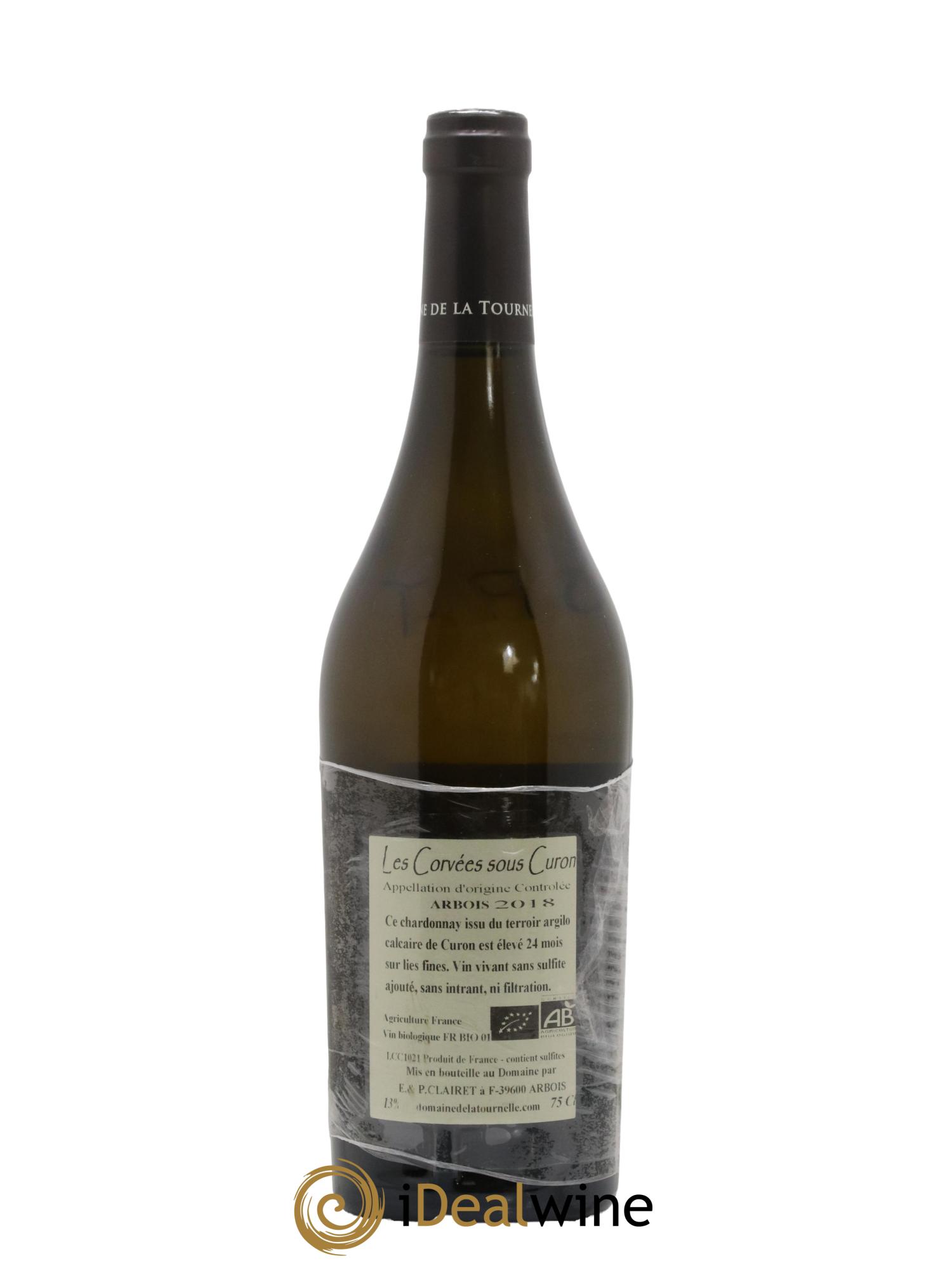 Arbois Les Corvées sous Curon Domaine de la Tournelle 2018 - Lot de 1 bouteille - 1