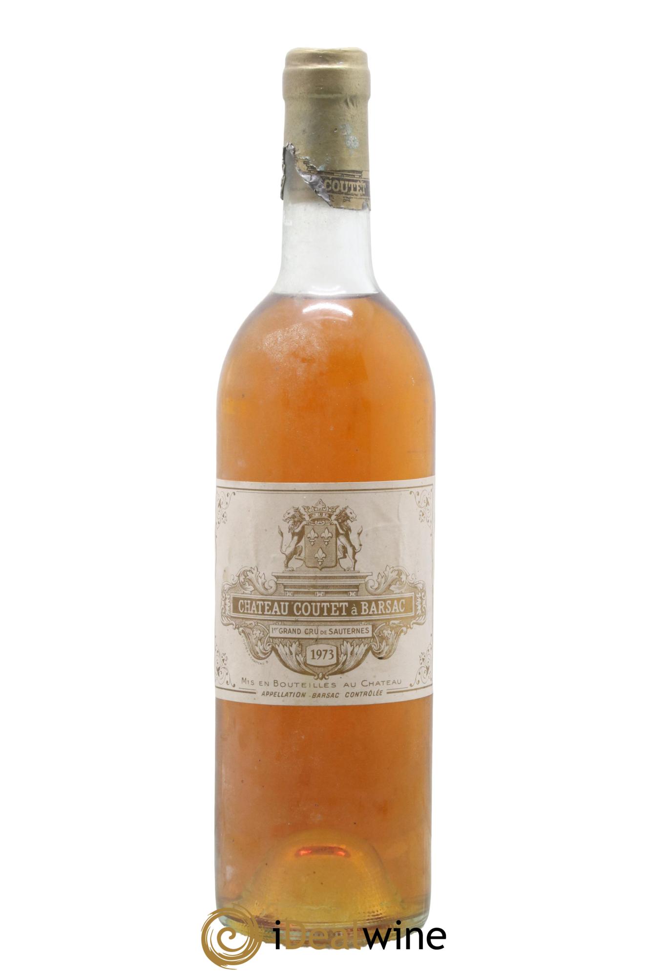 Château Coutet 1er Grand Cru Classé 1973 - Lotto di 1 bottiglia - 0