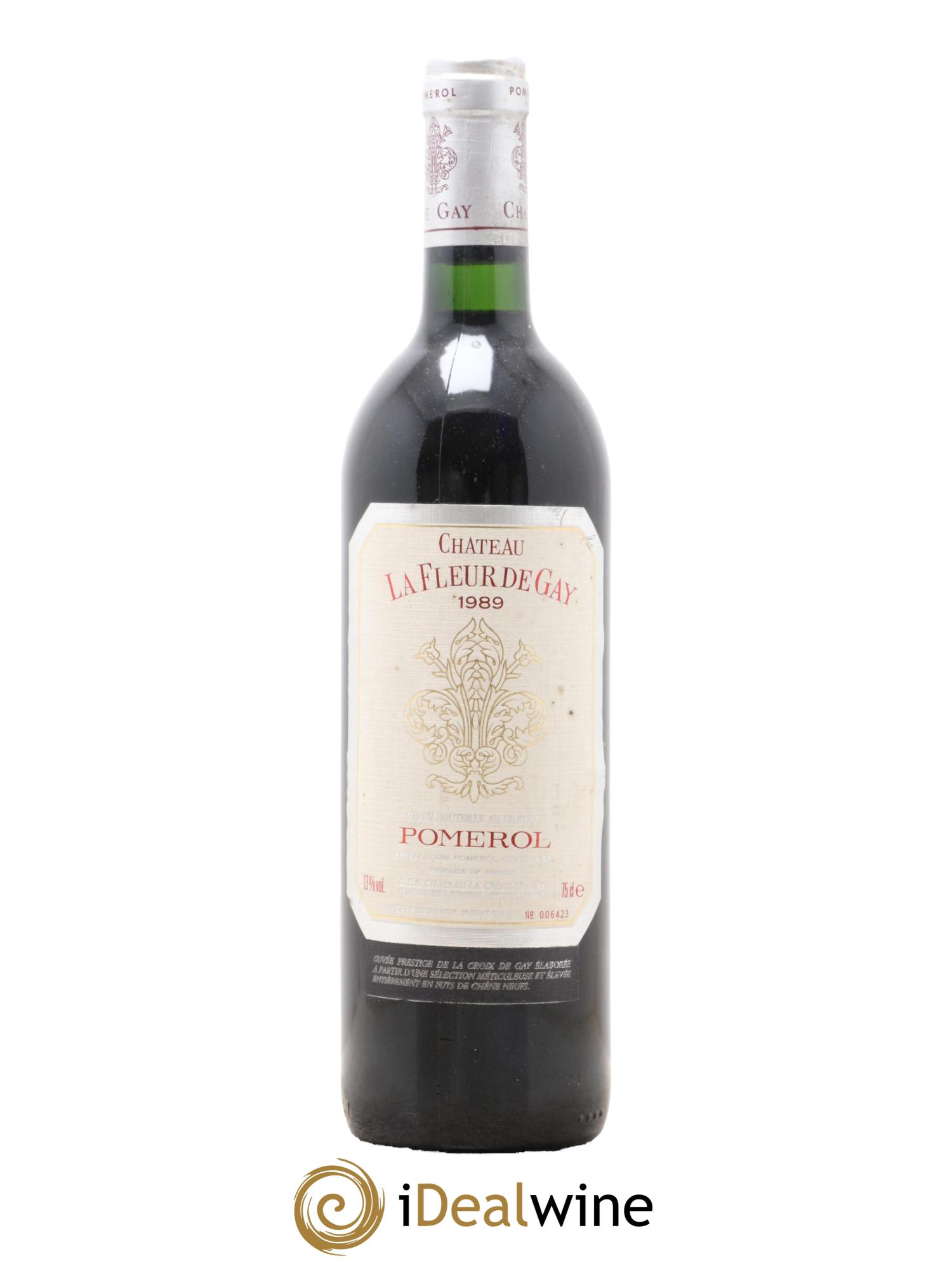 Château la Fleur de Gay 1989 - Lot de 1 bouteille - 0