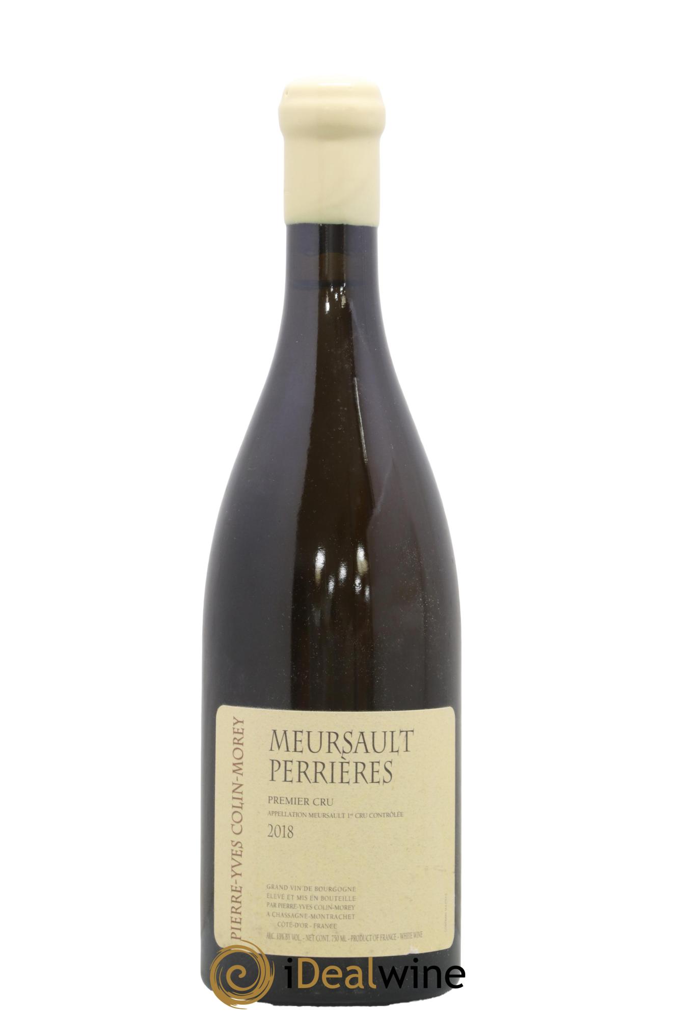 Meursault 1er Cru Les Perrières Pierre-Yves Colin Morey 2018 - Lot de 1 bouteille - 0