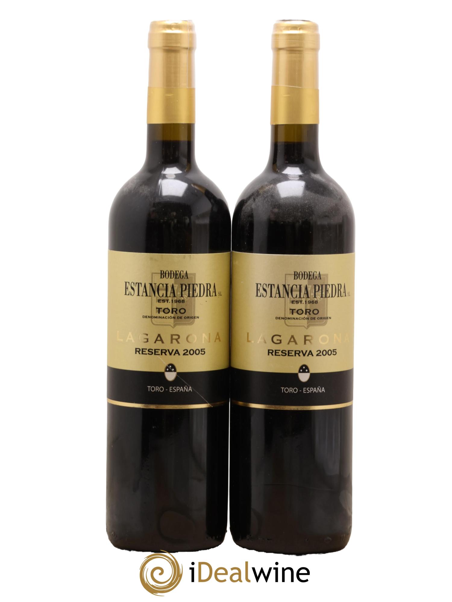 Espagne Toro Lagarona Reserva Estancia Piedra 2005 - Lot of 2 bottles - 0