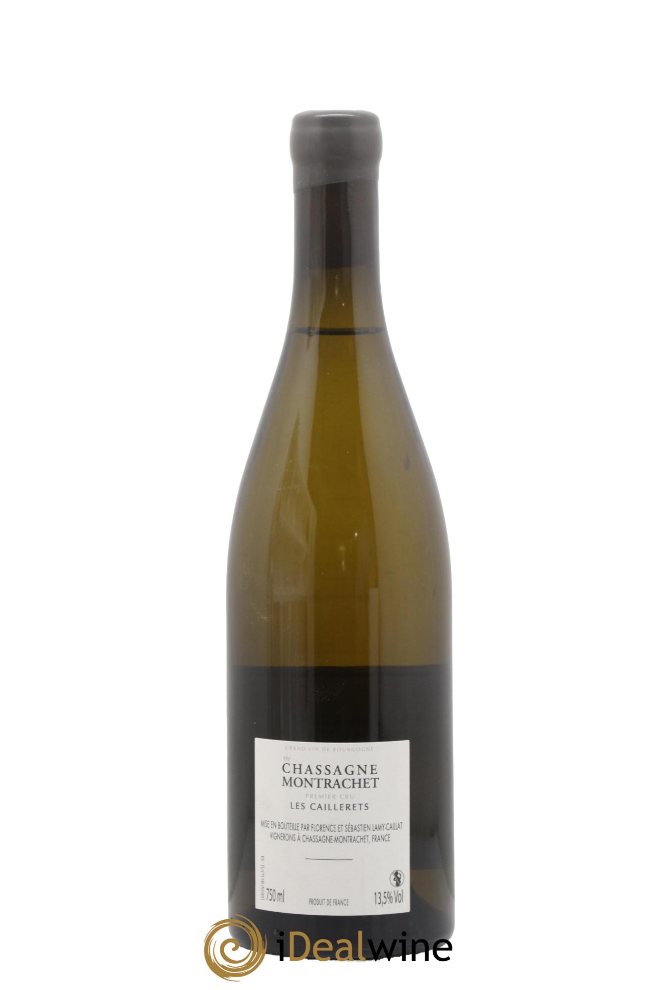 Chassagne-Montrachet 1er Cru Les Caillerets Lamy-Caillat (Domaine) 2017 - Lot de 1 bouteille - 1