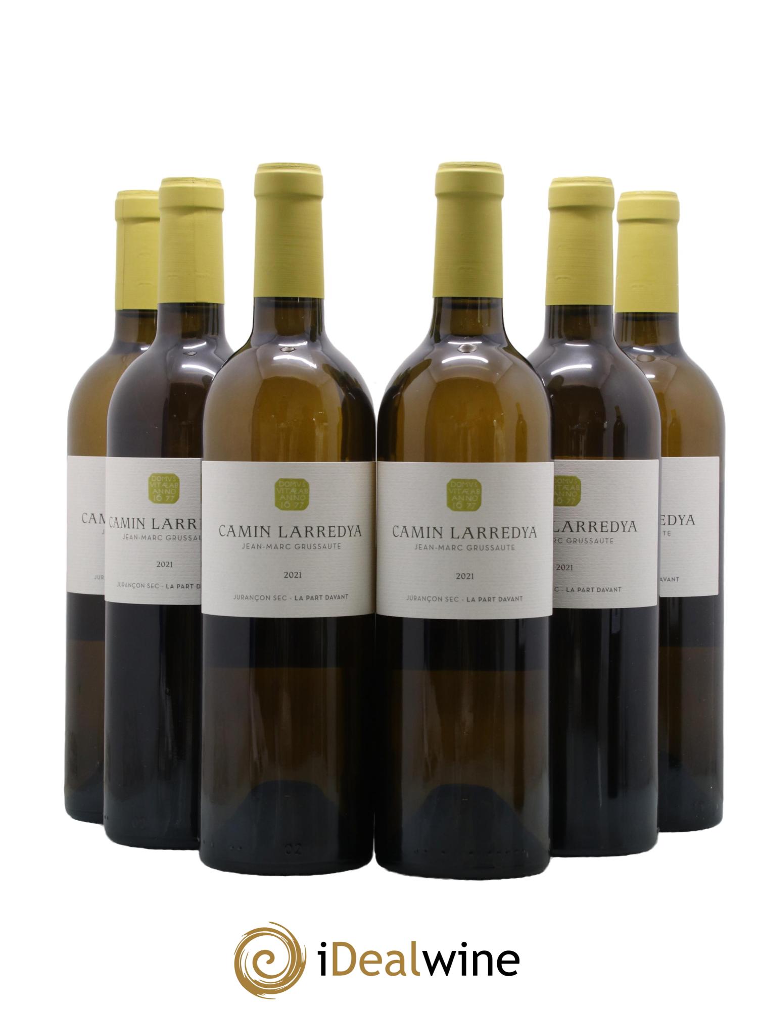 Jurançon Sec La Part Davant Camin Larredya 2021 - Lot de 6 bouteilles - 0