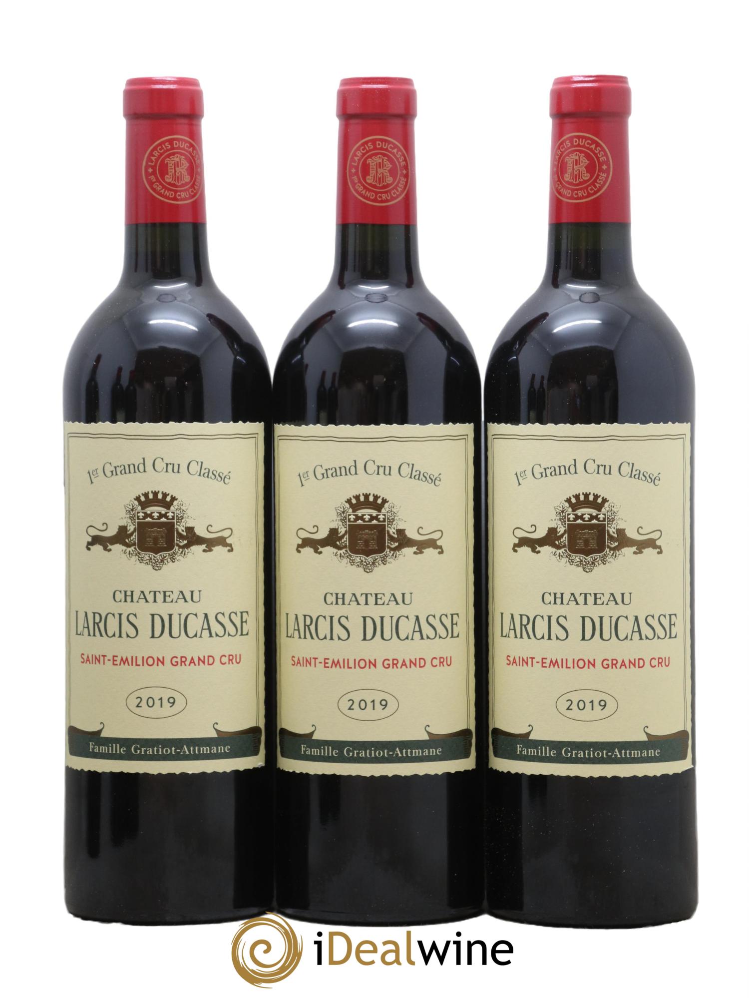 Château Larcis Ducasse 1er Grand Cru Classé B 2019 - Lot de 6 bouteilles - 1