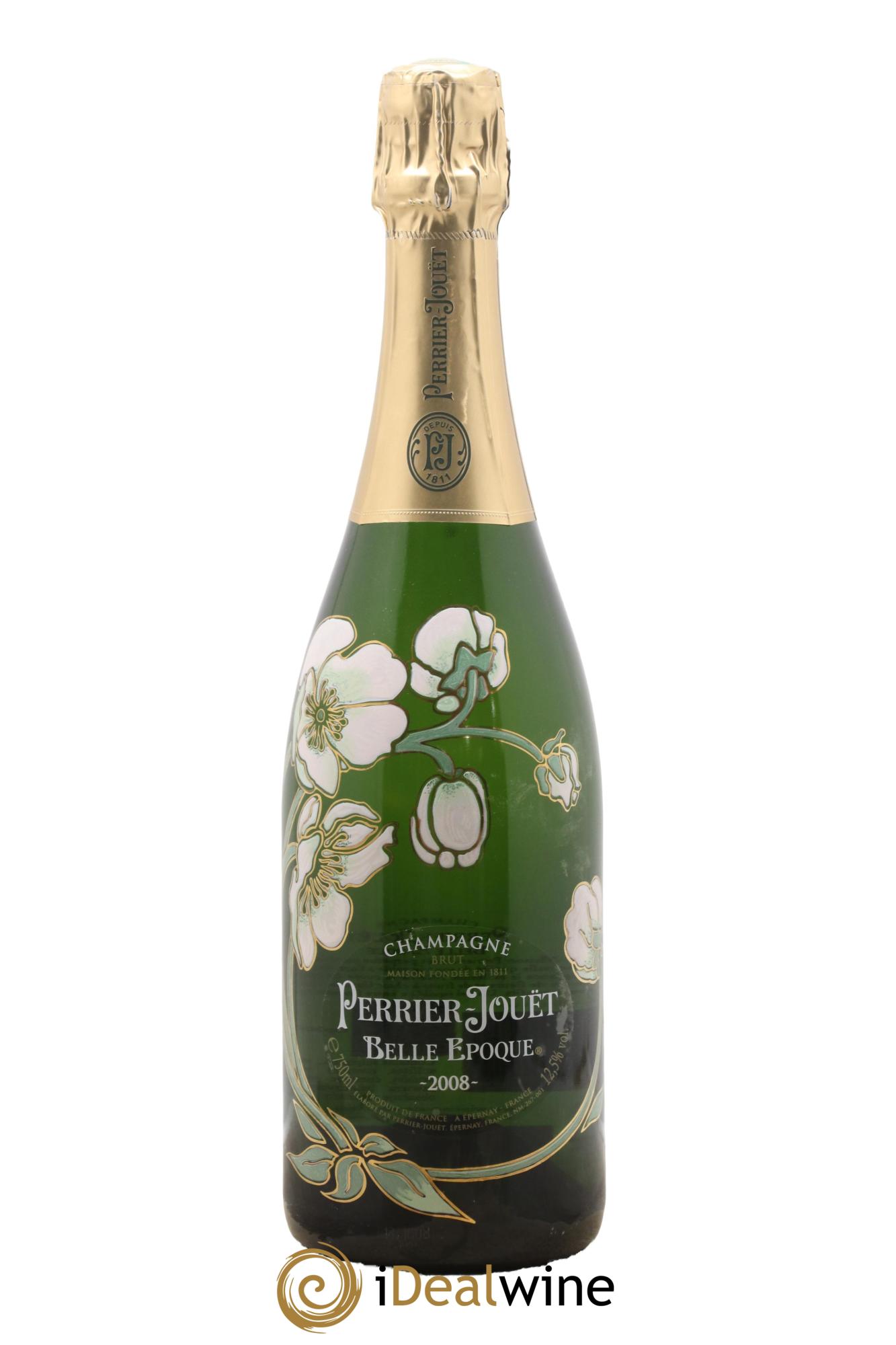 Cuvée Belle Epoque Brut Perrier-Jouët 2008 - Lot of 1 bottle - 0