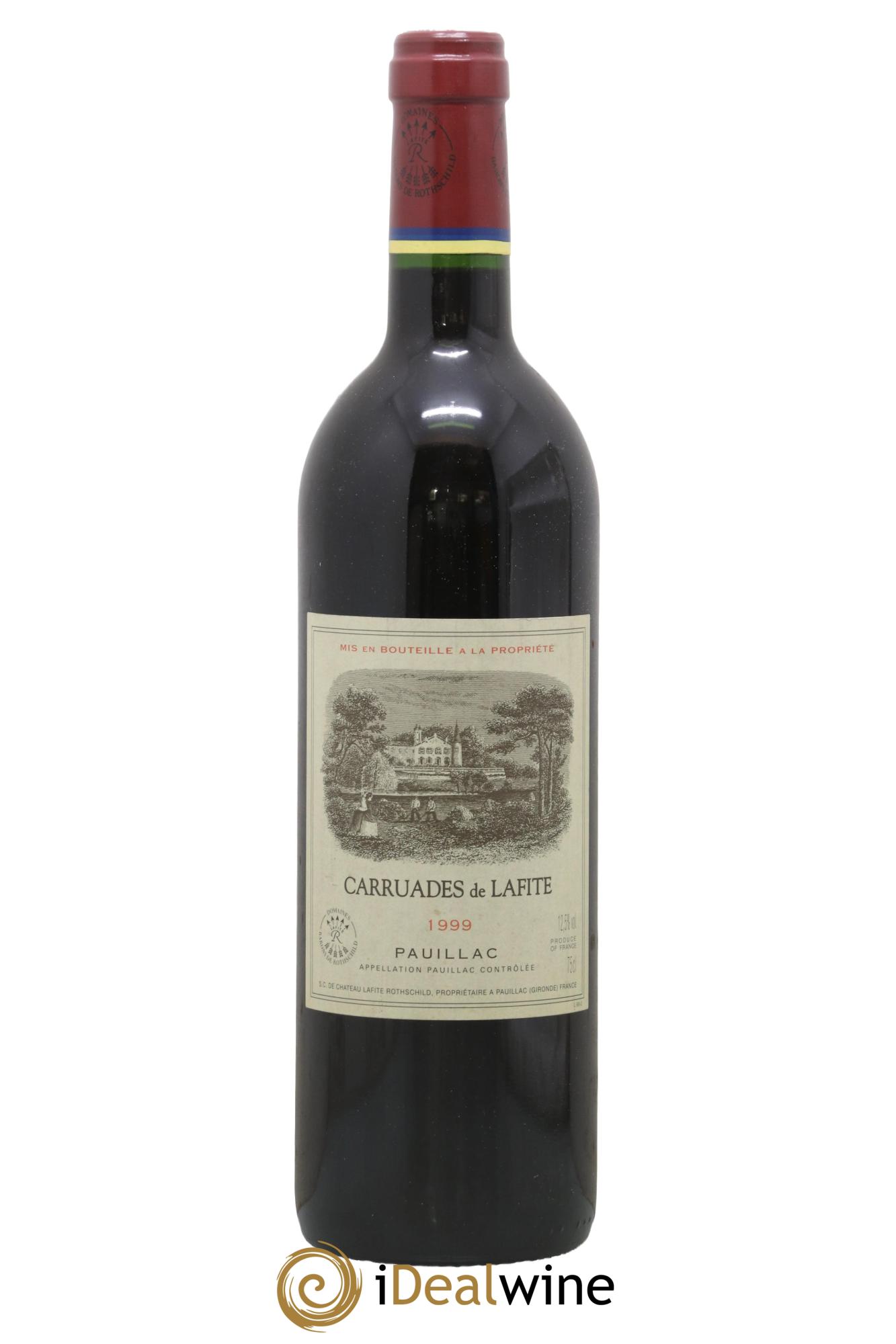 Carruades de Lafite Rothschild Second Vin 1999 - Posten von 1 Flasche - 0
