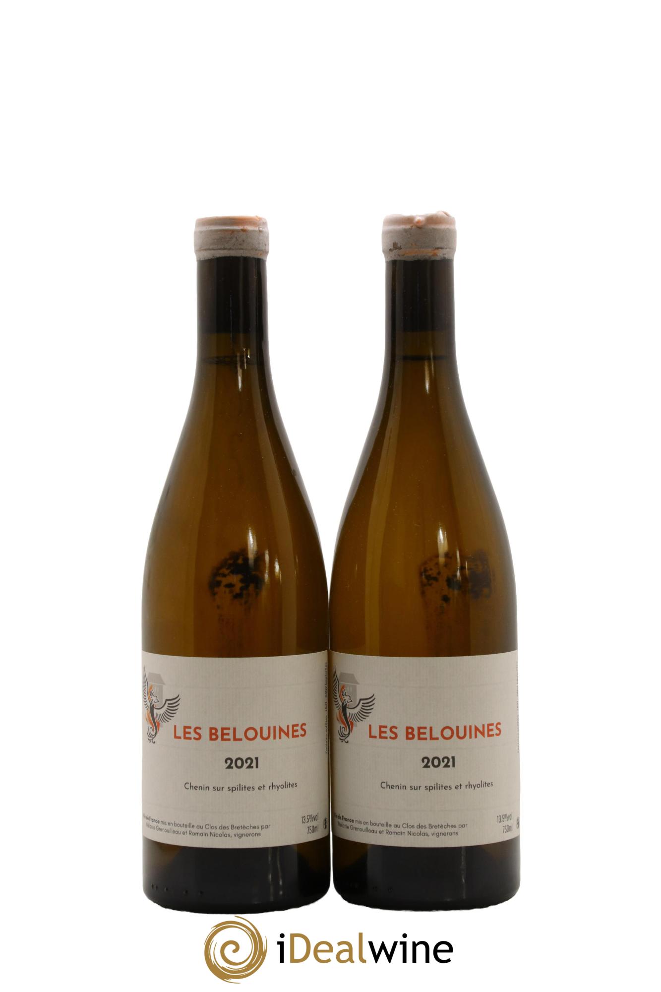 Vin de France Les Belouines Clos des Bretèches 2021 - Lot de 2 bouteilles - 0