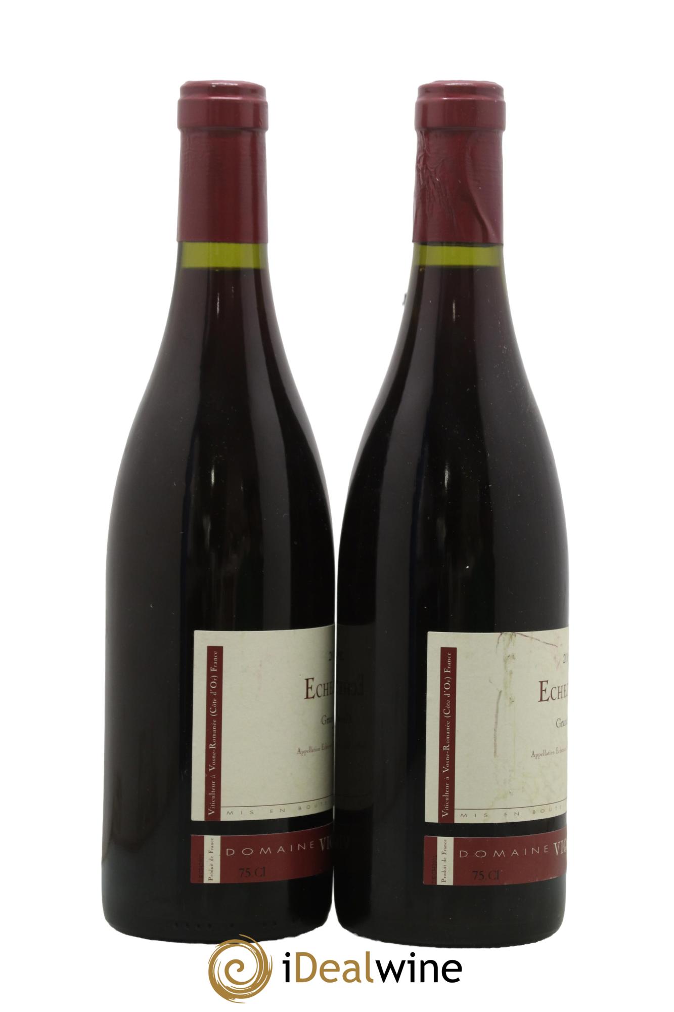 Echezeaux Grand Cru Fabrice Vigot 2001 - Lot of 2 bottles - 1