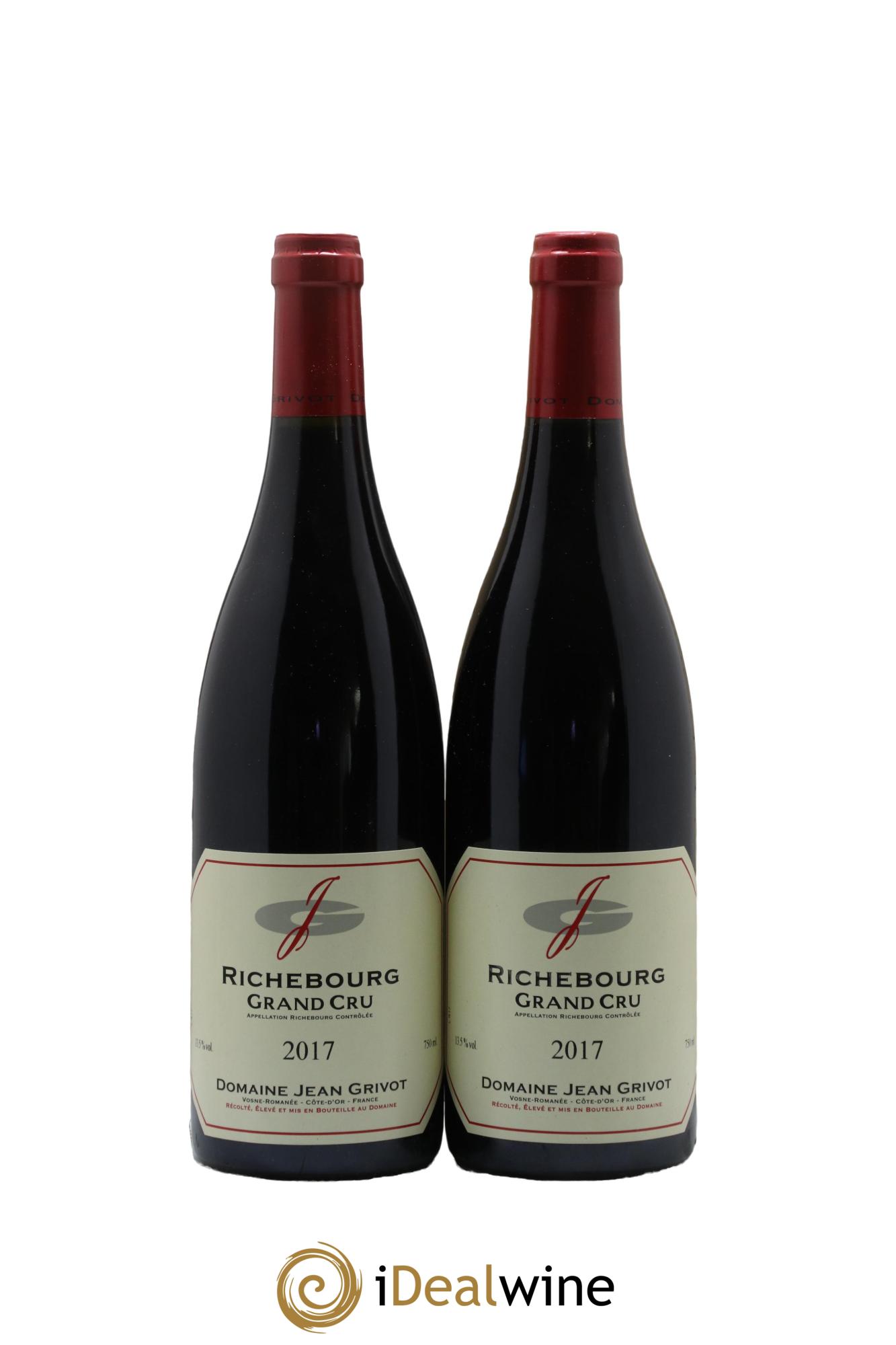 Richebourg Grand Cru Jean Grivot 2017 - Lot de 2 bouteilles - 0