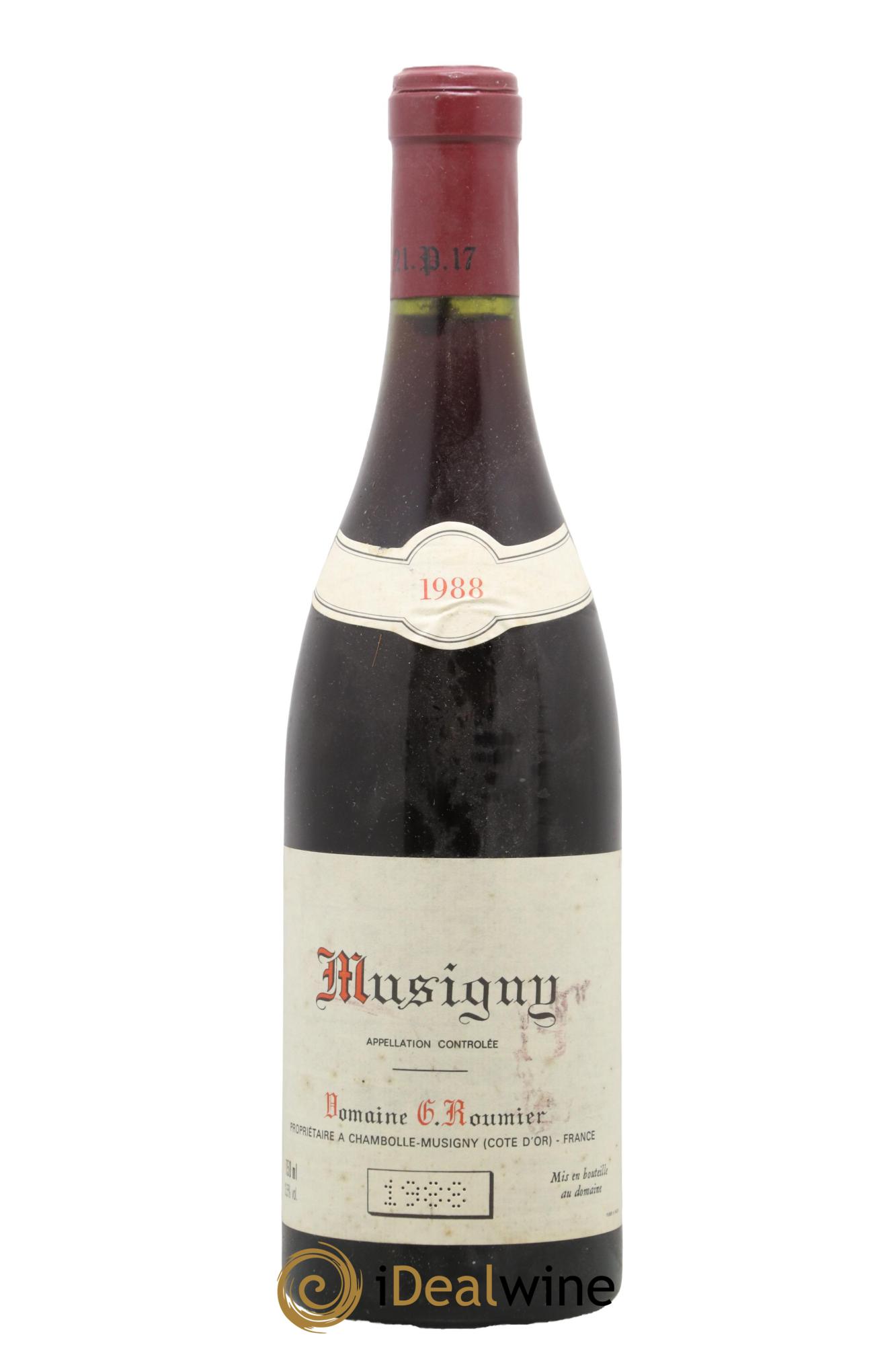 Musigny Grand Cru Georges Roumier (Domaine) 1988 - Lot de 1 bouteille - 0