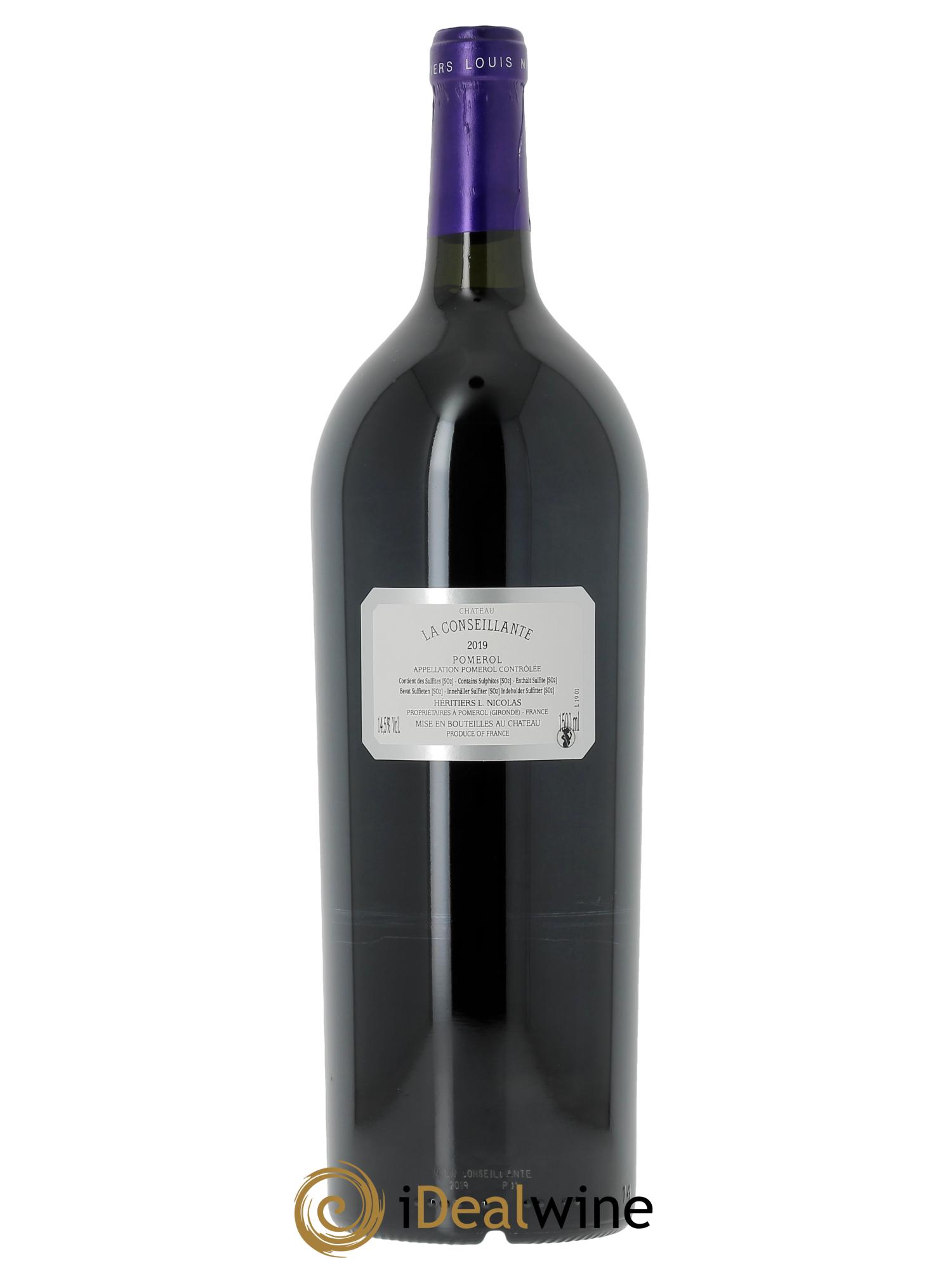 Château la Conseillante (CBO à partir de 3 mgs) 2019 - Lot de 1 magnum - 1