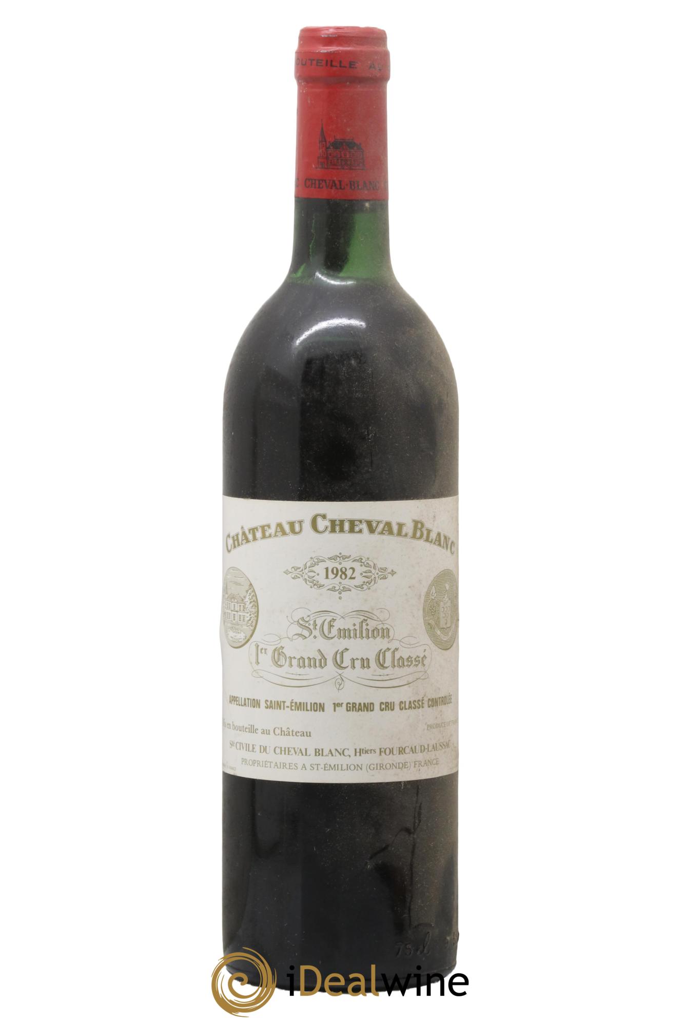 Château Cheval Blanc 1er Grand Cru Classé A 1982 - Posten von 1 Flasche - 0