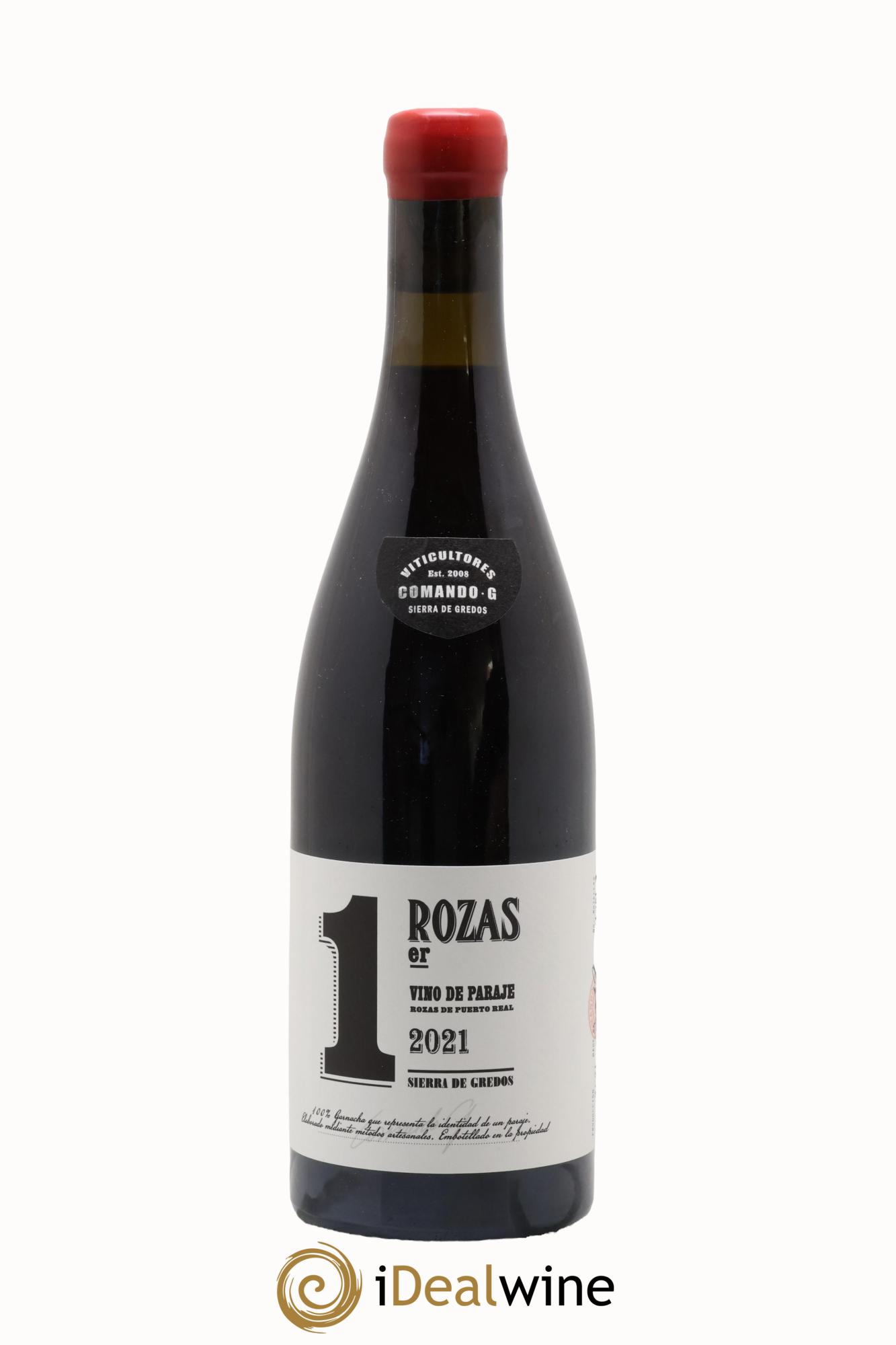 Vinos de Madrid DO Rozas 1er Comando G 2021 - Lot de 1 bouteille - 0