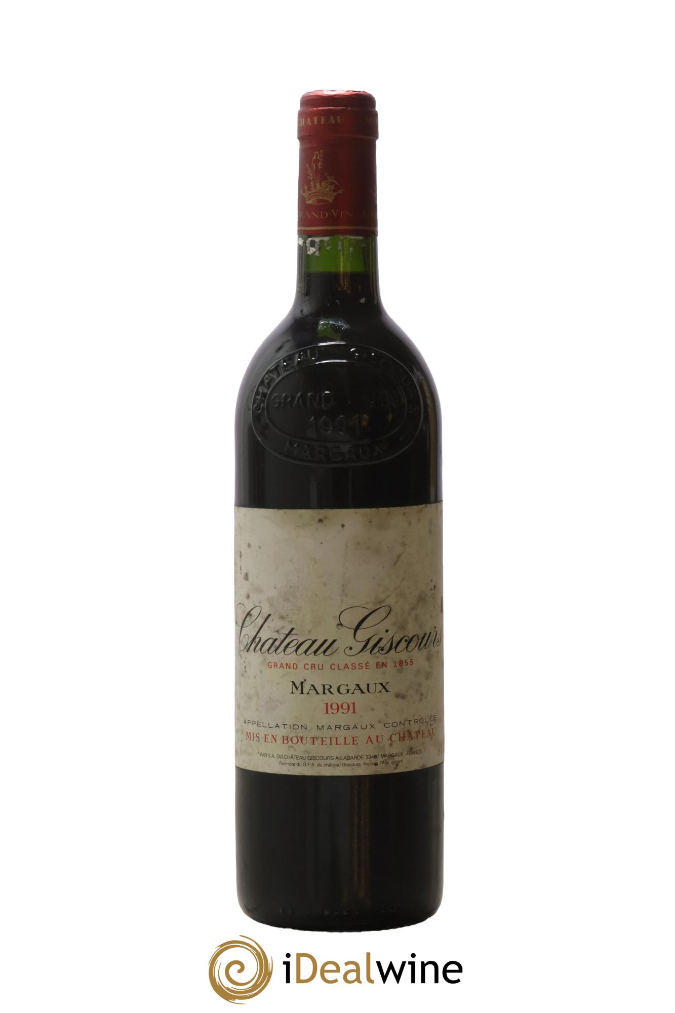 Château Giscours 3ème Grand Cru Classé 1991 - Lotto di 1 bottiglia - 0