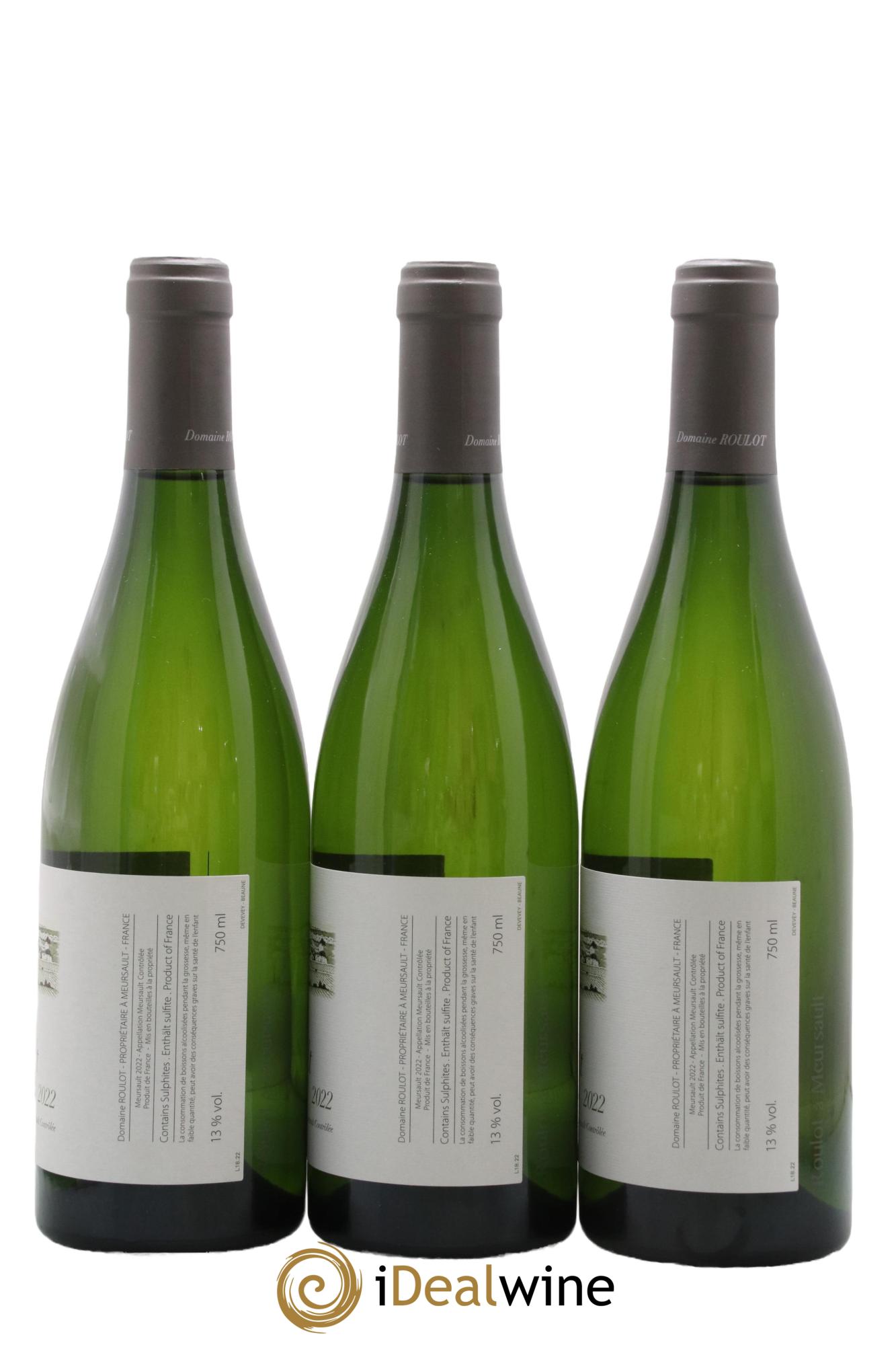 Meursault Roulot (Domaine) 2022 - Lot de 3 bouteilles - 1