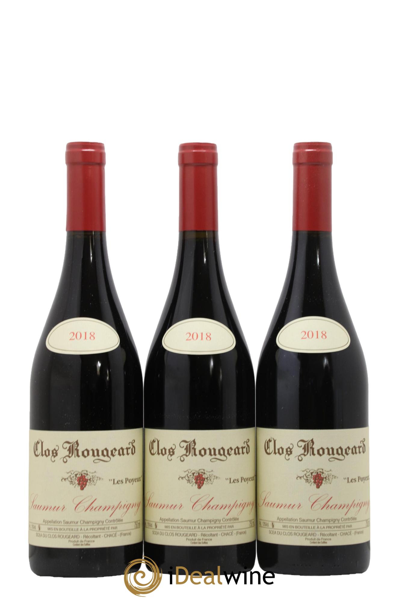 Saumur-Champigny Les Poyeux Clos Rougeard 2018 - Lot de 3 bouteilles - 0