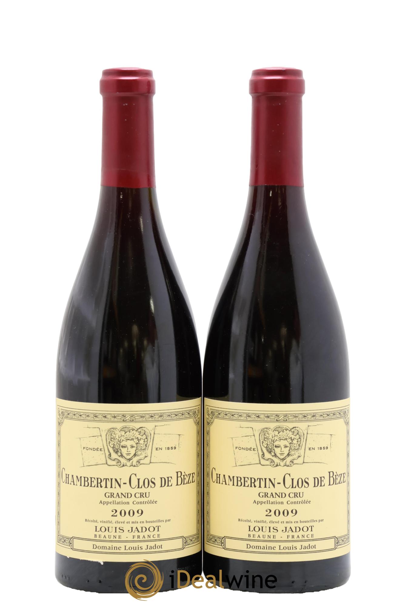 Chambertin Clos de Bèze Grand Cru Domaine Louis Jadot 2009 - Lotto di 2 bottiglie - 0