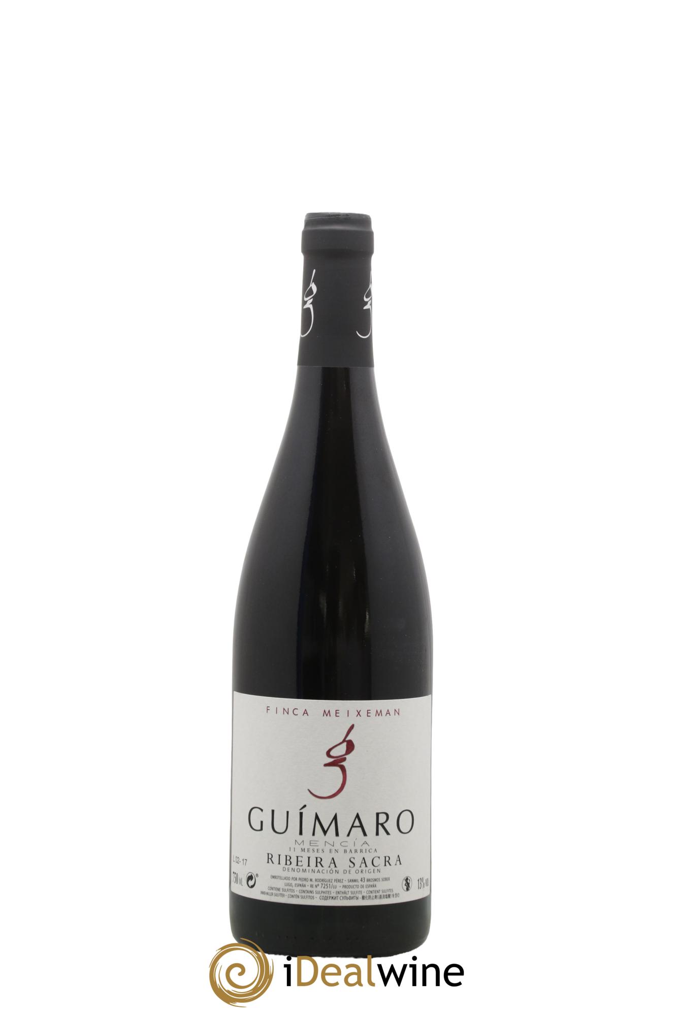 Espagne Ribeira Sacra Finca Mencia Meixeman Guimaro 2017 - Lot de 1 bouteille - 0