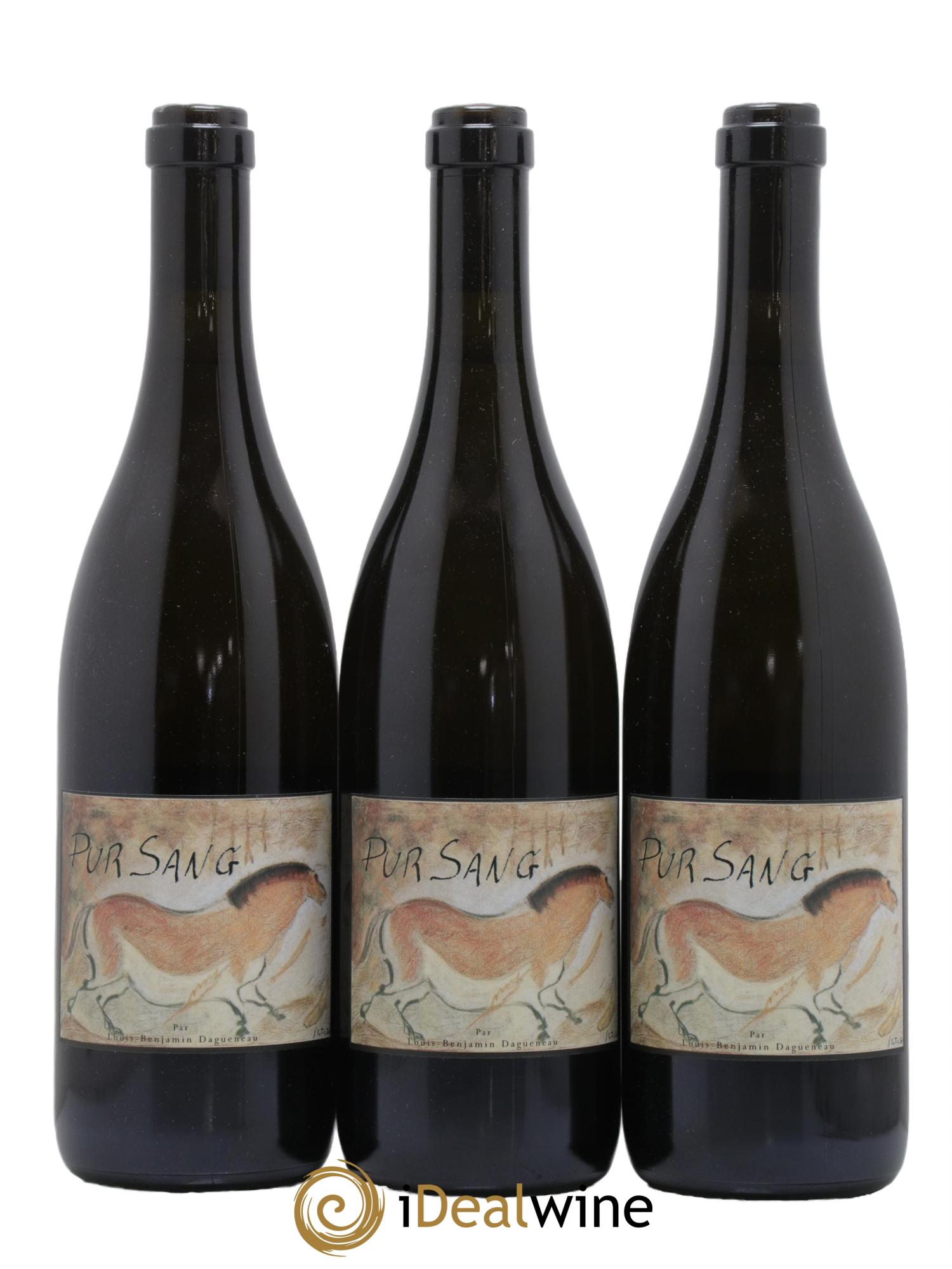 Vin de France (anciennement Pouilly-Fumé) Pur Sang Dagueneau (Domaine Didier - Louis-Benjamin) 2018 - Lot de 3 bouteilles - 0