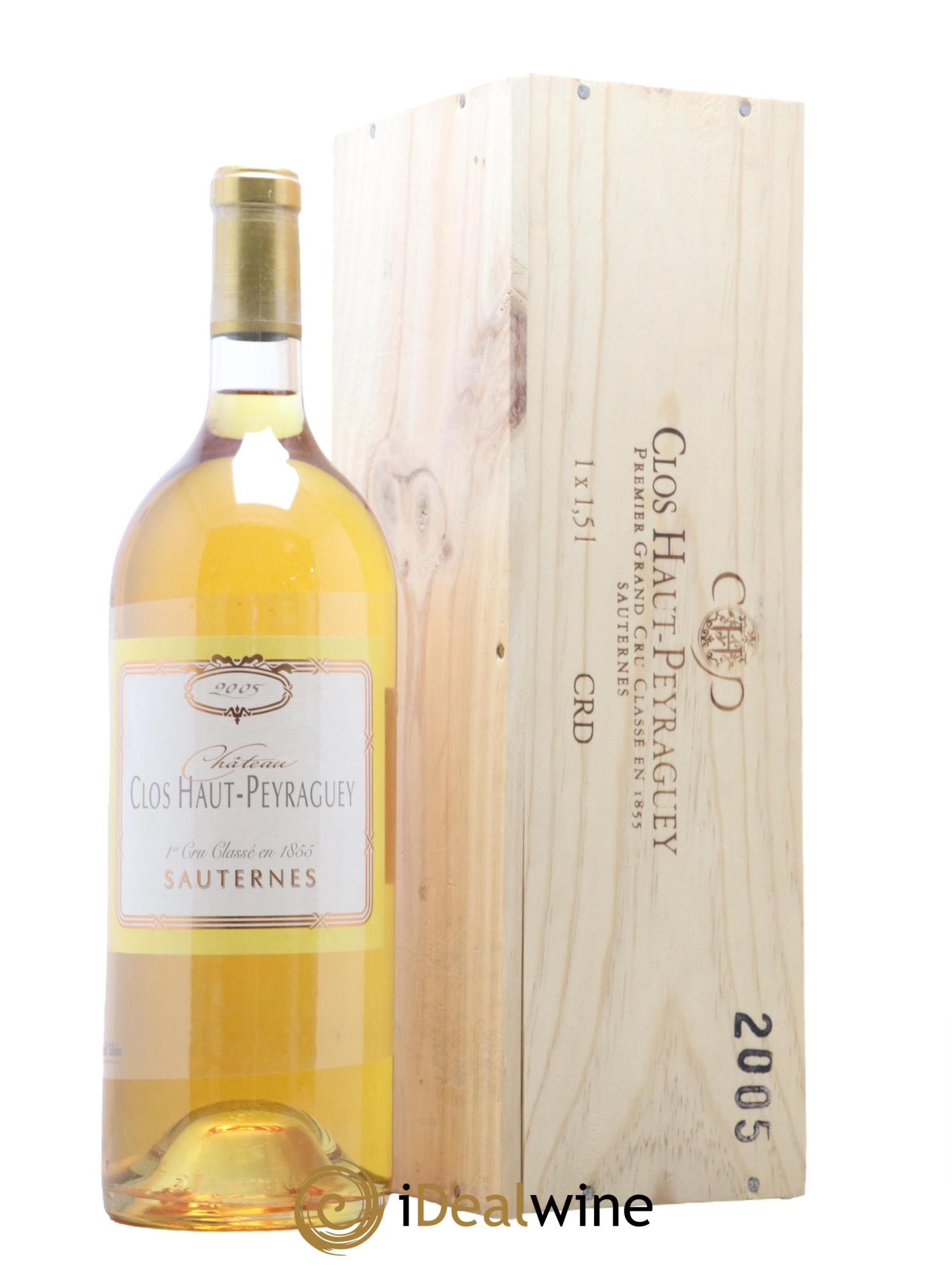 Clos Haut-Peyraguey 1er Grand Cru Classé 2005 - Lotto di 1 magnum - 0
