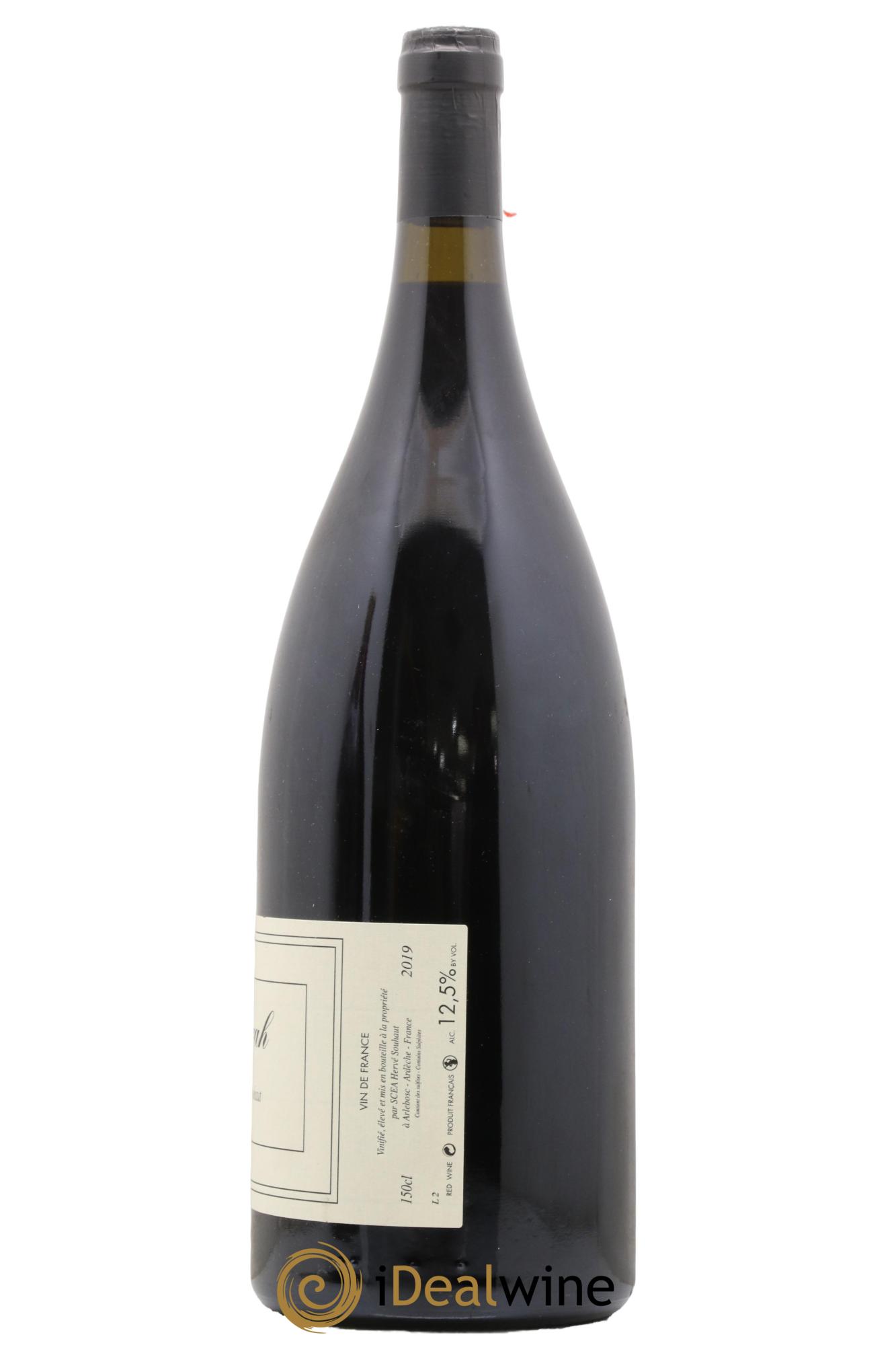 Vin de France Syrah Hervé Souhaut - Domaine Romaneaux-Destezet 2019 - Lot de 1 magnum - 1